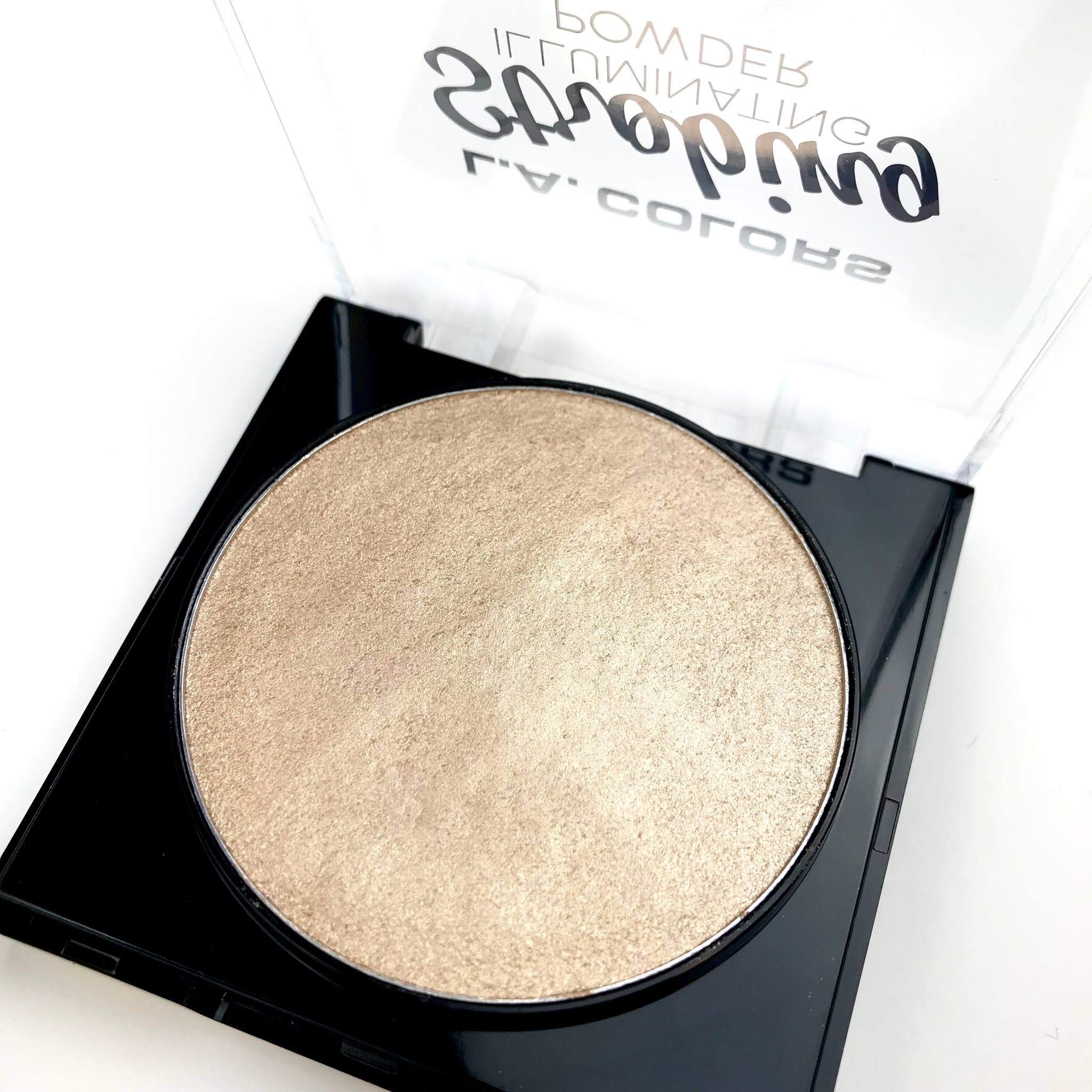 L.A Colors Strobing Illuminating Powder, Gleaming Goddess, 6.5g