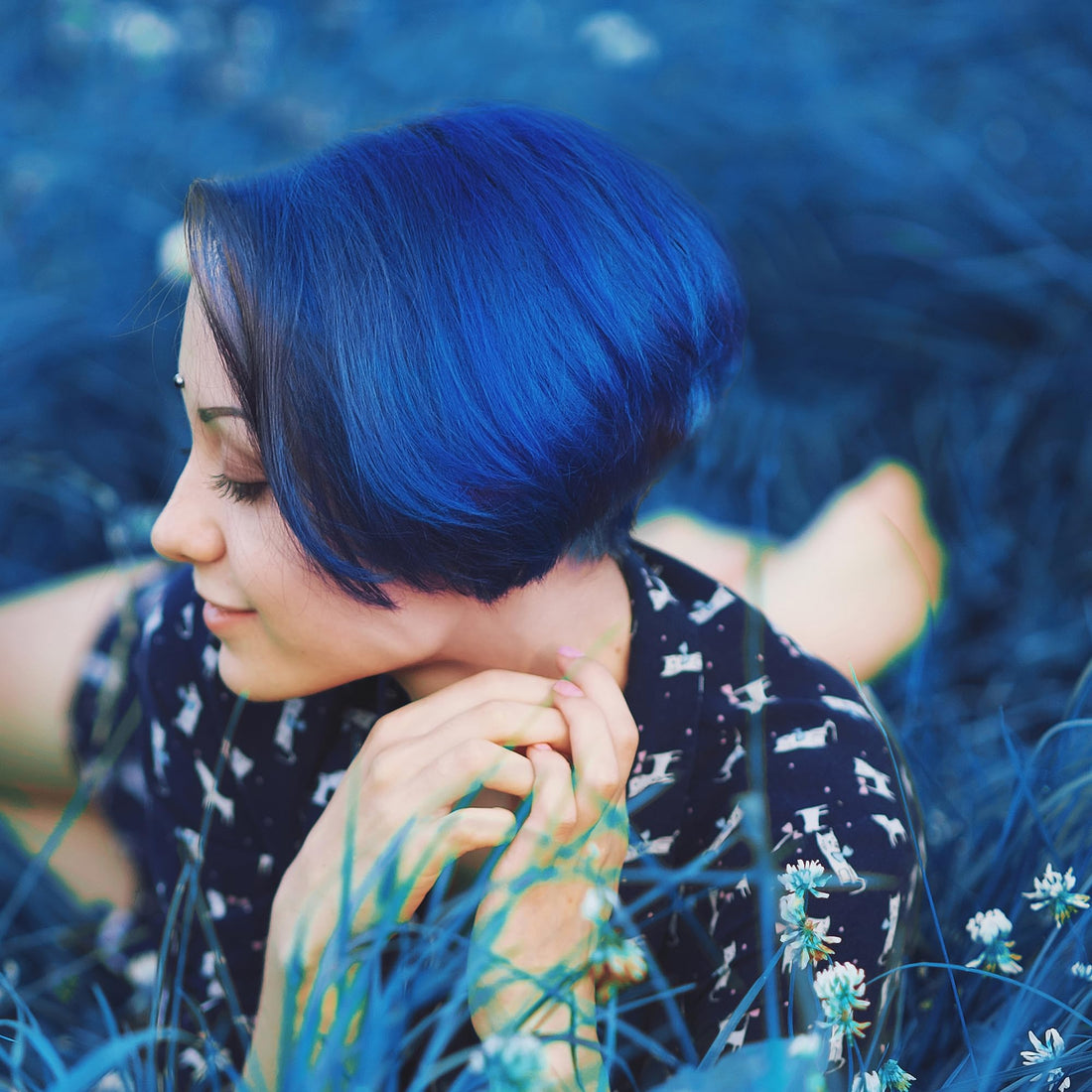 ARCTIC FOX 100% VEGAN POSEIDON SEMI PERMANENT HAIR COLOR DYE 8 OZ by Arctic Fox