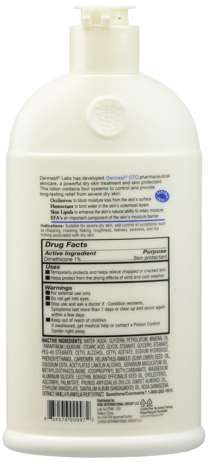 Dermasil Dry Skin Treatment Original Lotion 8Oz