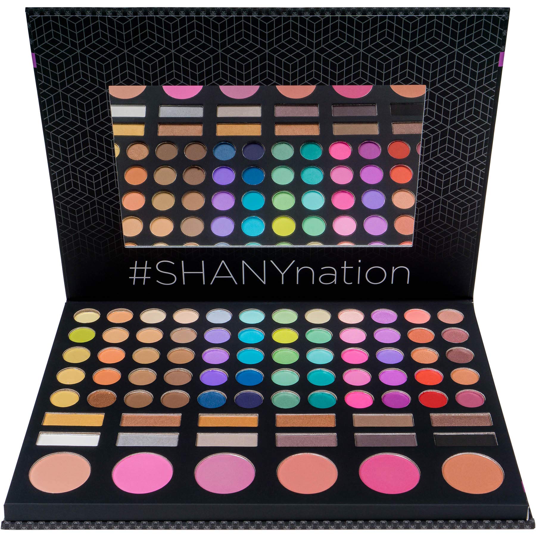 SHANY Cosmetics Natural Fusion Eyeshadow Palette (88 Color Eyeshadow Palette) - 2.15 Ounce - Nude