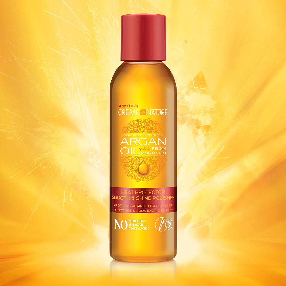 Creme of Nature Gloss & Shine Polisher with Argan Oil: 4 OZ by Creme of Nature