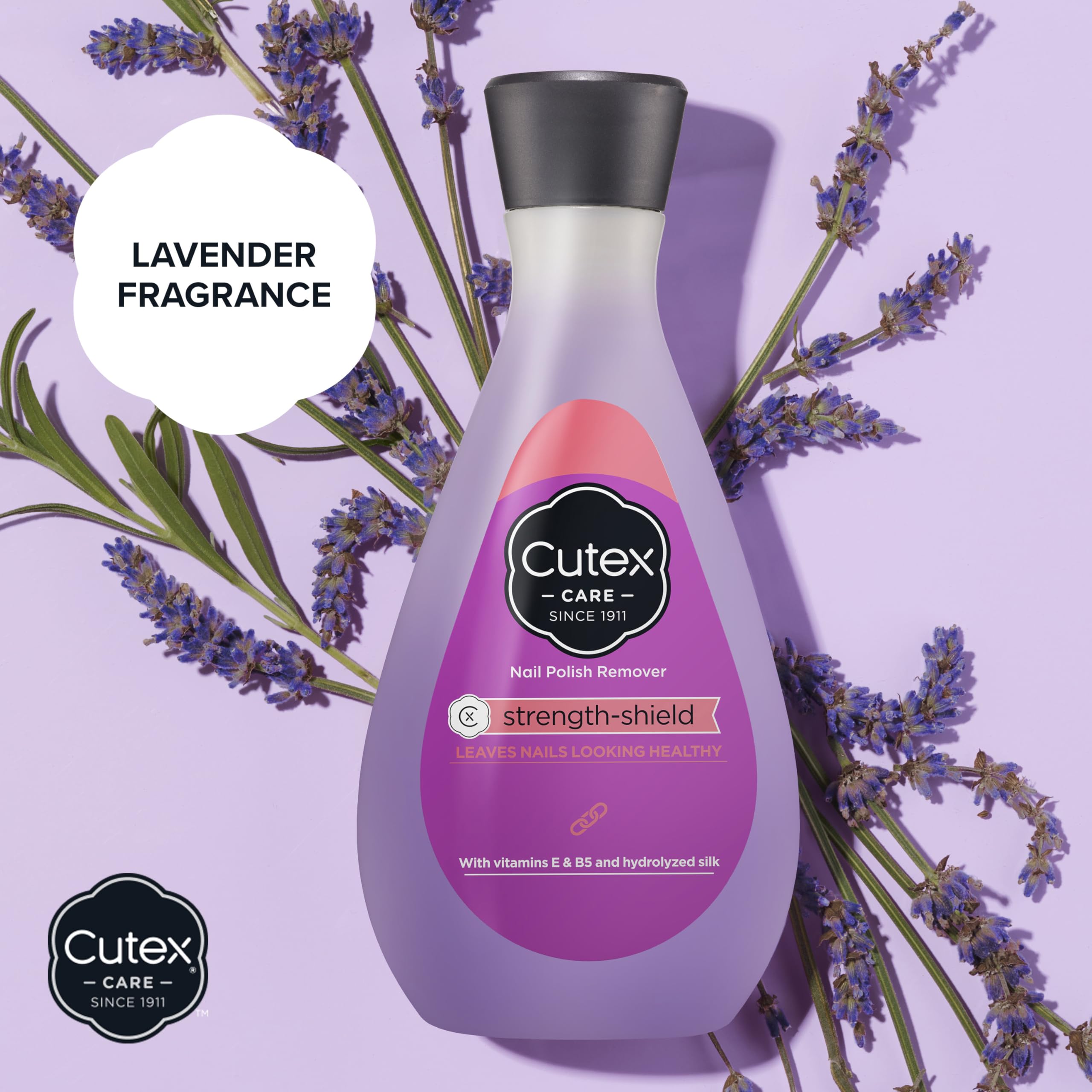 Cutex strength shield Nail Polish Remover 6.76 Fl Oz