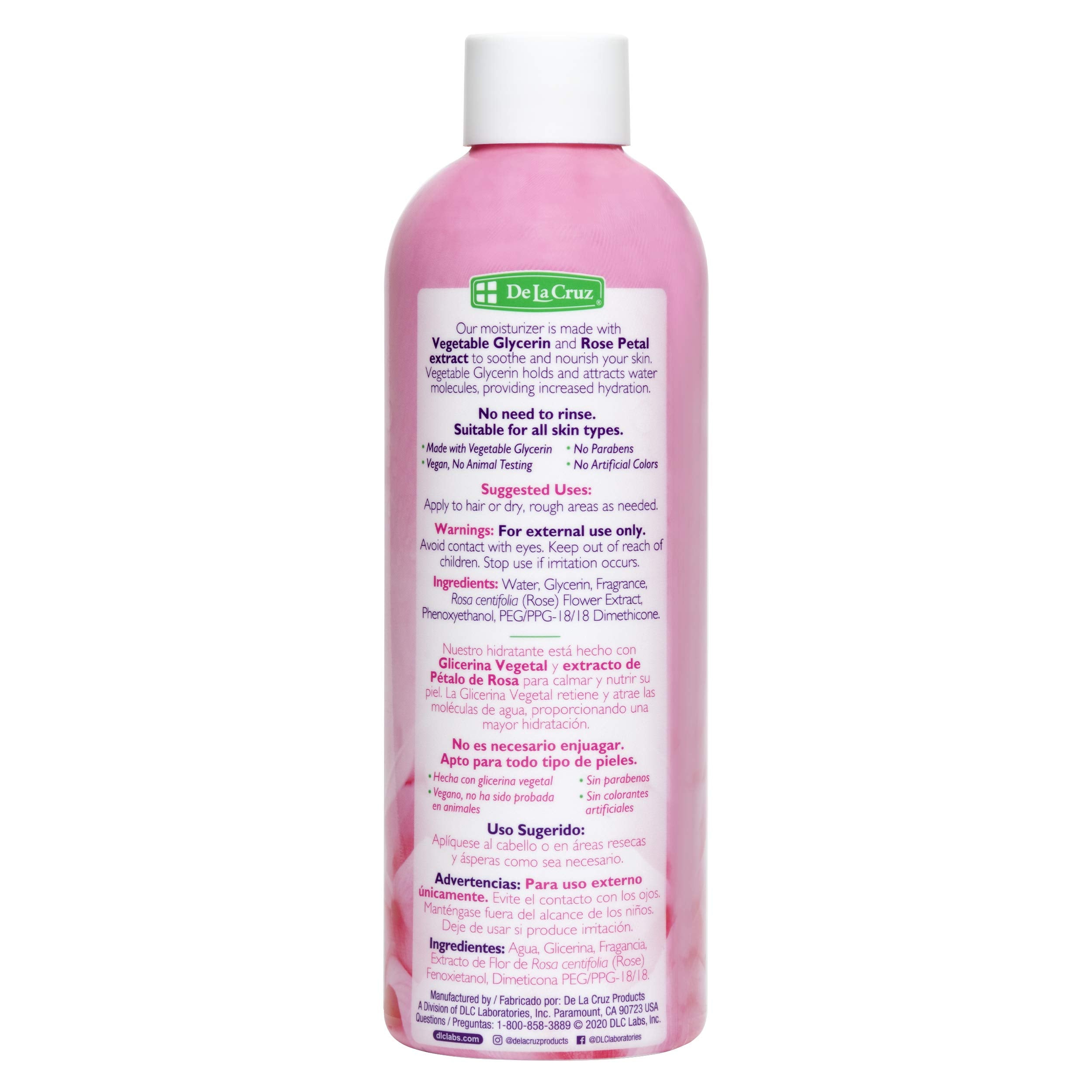 De La Cruz Glycerin & Rose Water by De La Cruz