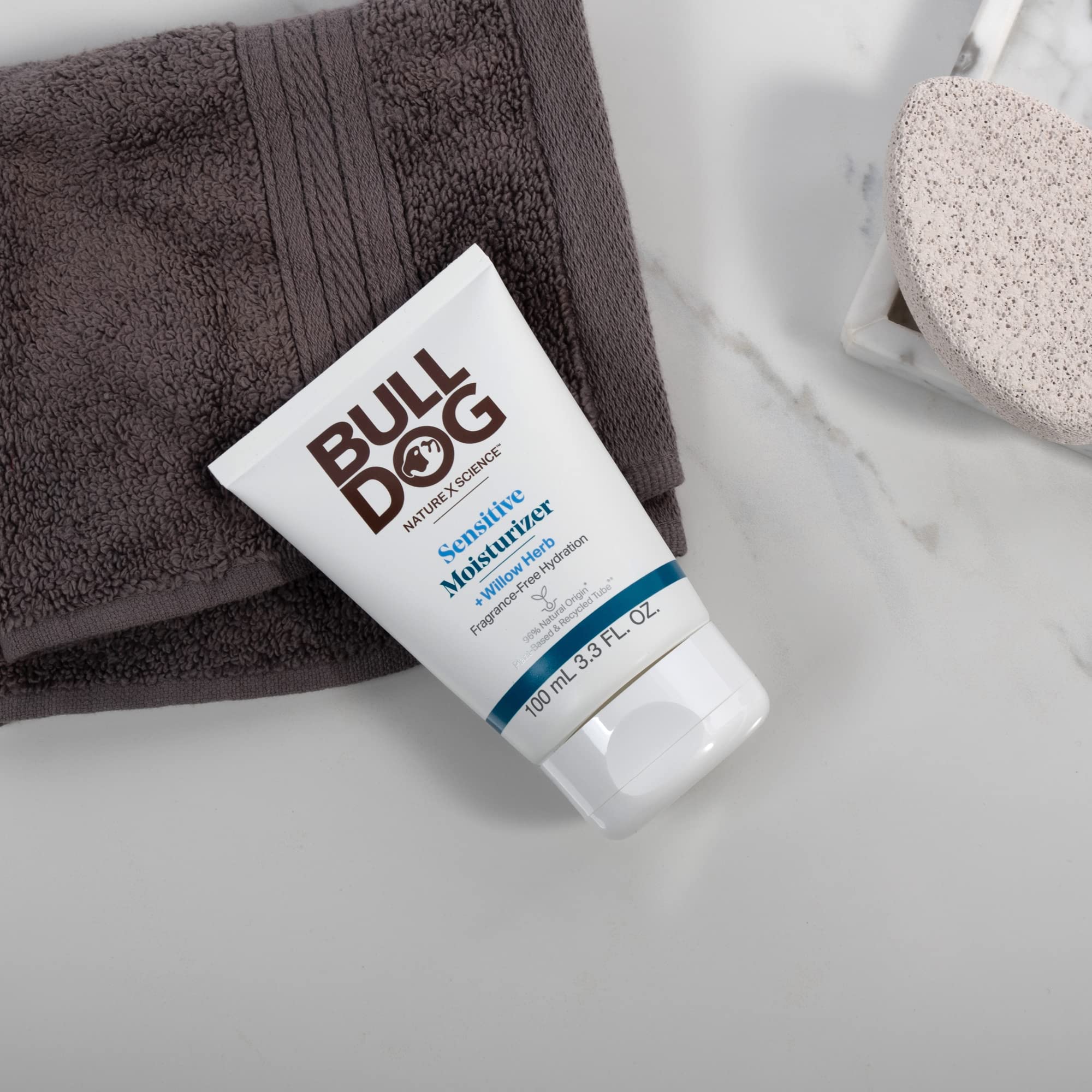 Bulldog Skincare For Men, Sensitive Moisturizer, 3.3 fl oz (100 ml)