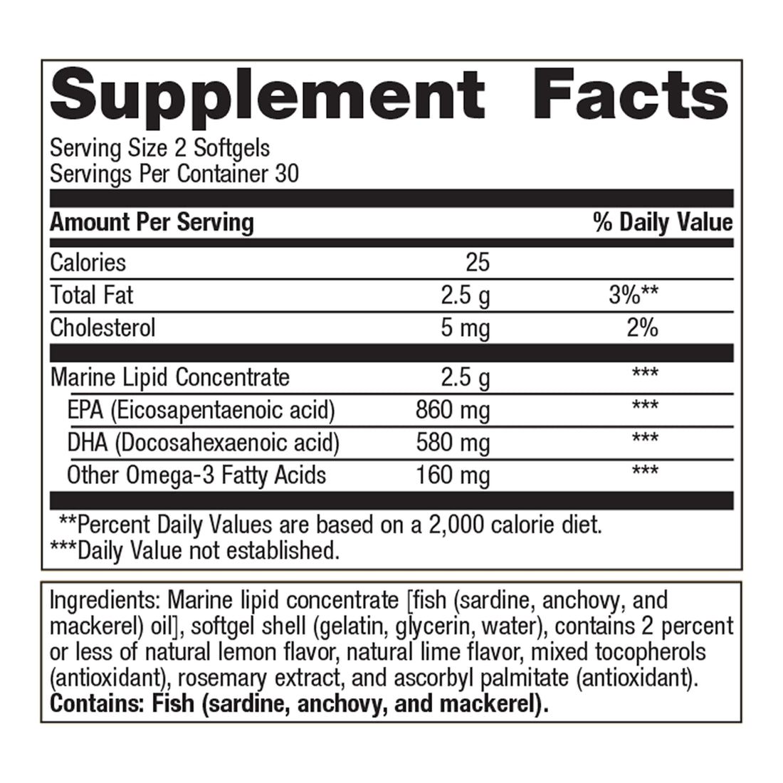 Metagenics OmegaGenics Fish Oil EPA-DHA 720 mg - Omega-3 Fish Oil Supplement - for Heart Health, Musculoskeletal Health & Immune System Health* - with DHA & EPA - 60 Softgels