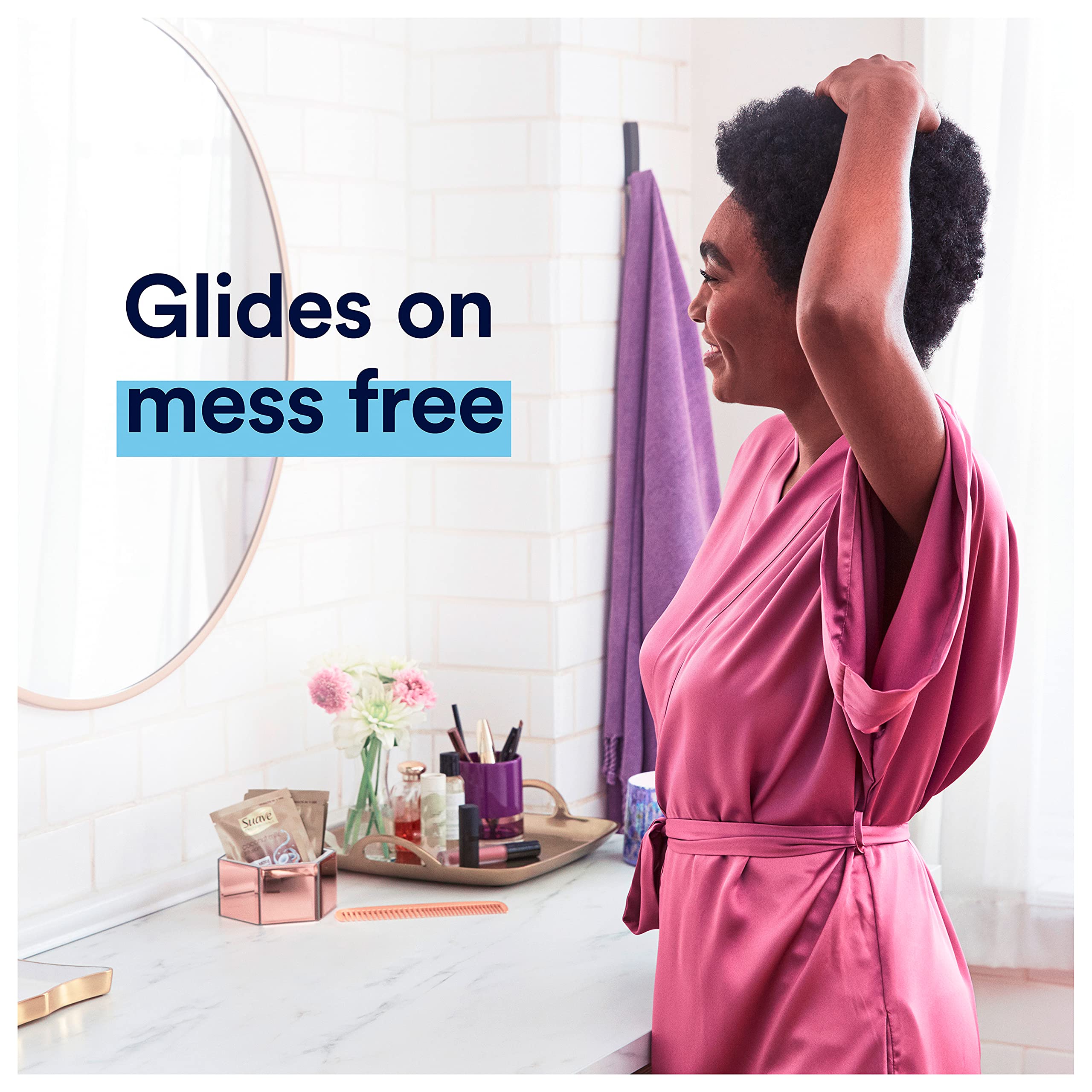 Suave Antiperspirant Deodorant, Shower Fresh 2.6 oz, Twin Pack