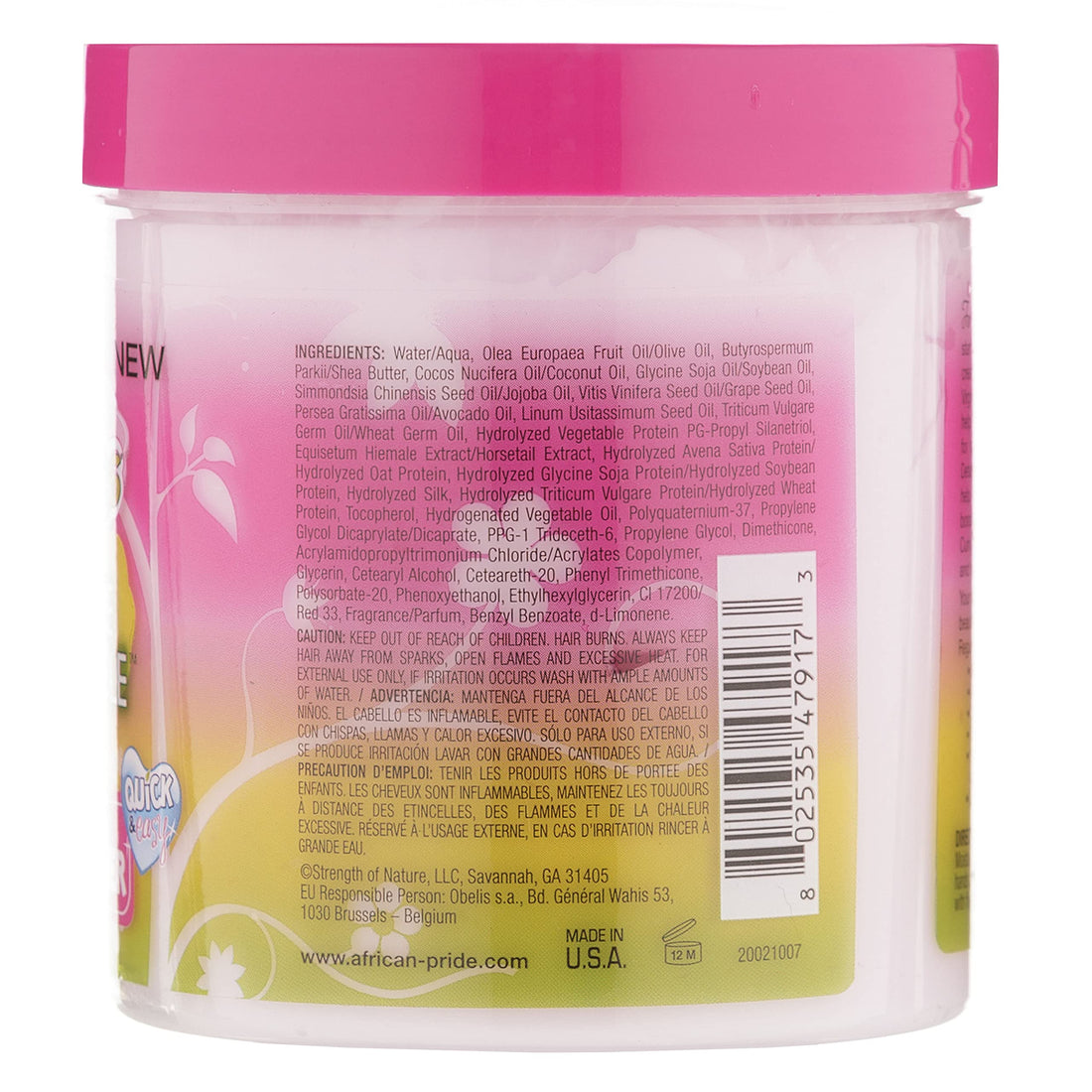 African Pride Dream Kids Leave-In Conditioner, Olive Miracle, 15 oz.
