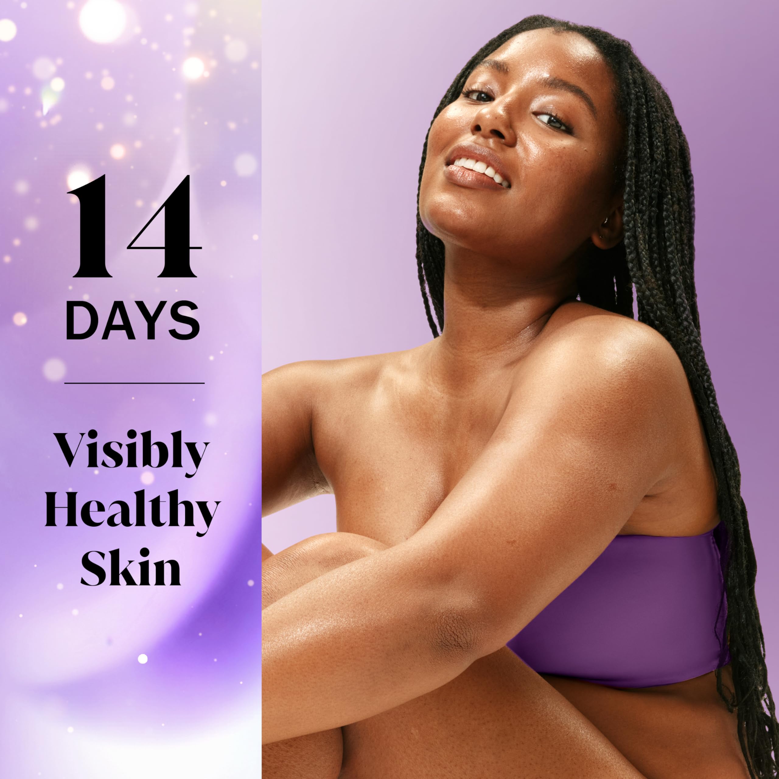 Olay Body Wash for Women, Hydrating & Moisturizing, Holiday Edition, With Plant Based Cleansers, B3 Complex, For All Skin Types, Visions of Sugarplums with Spiced Fruit & Warm Amber Scent, 22 fl oz