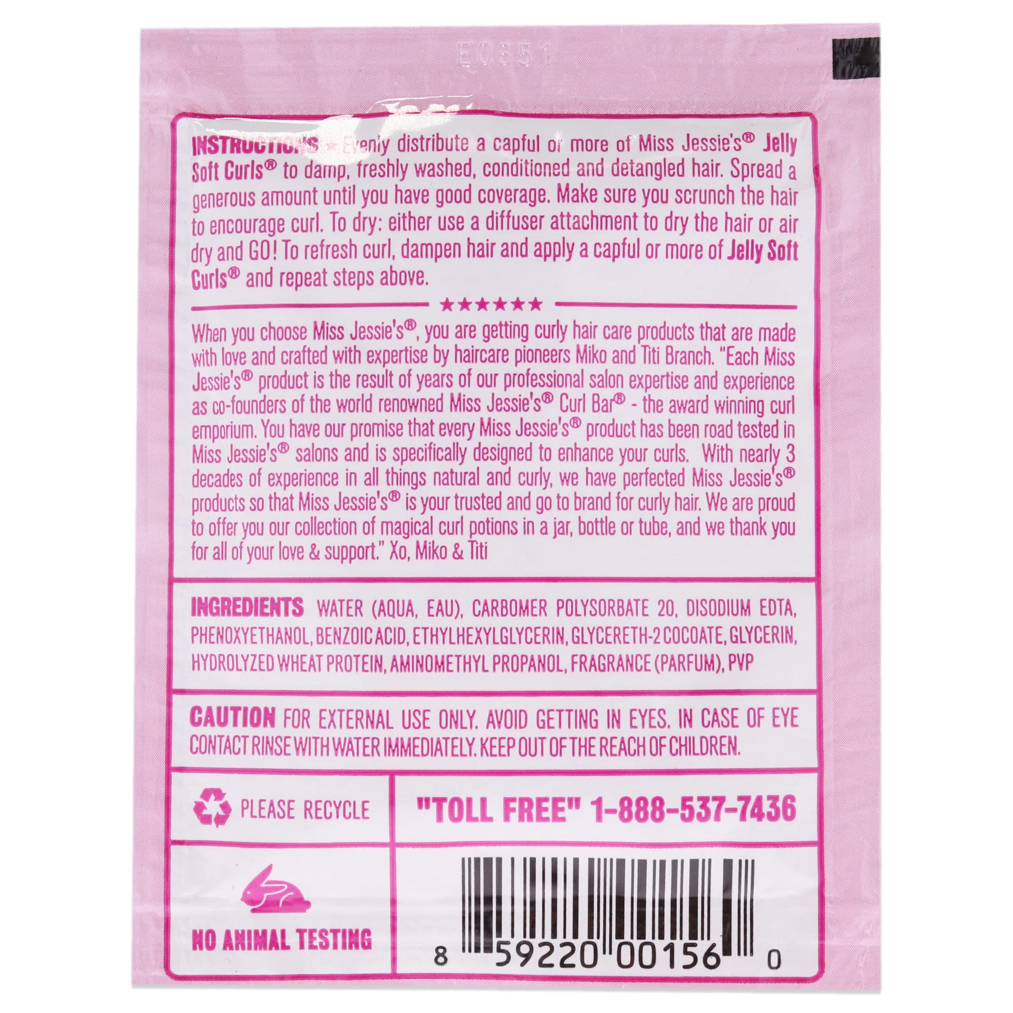 Miss Jessie's Jelly Soft Curl Gel 1 oz