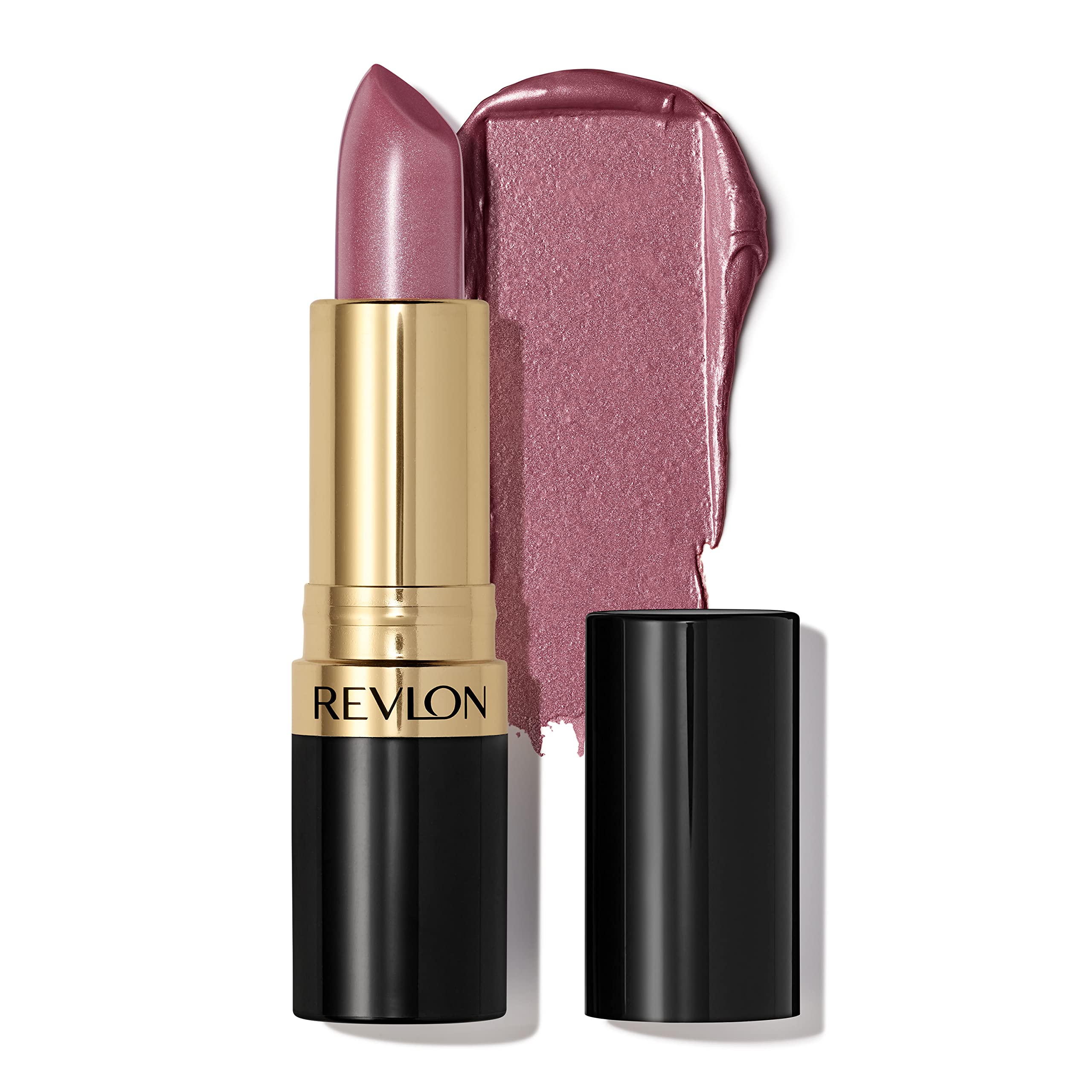 Revlon Super Lustrous Lipstick, Creamy Formula For Soft, Fuller-Looking Lips, Moisturized Feel, 467 Plum Baby, 0.15 oz