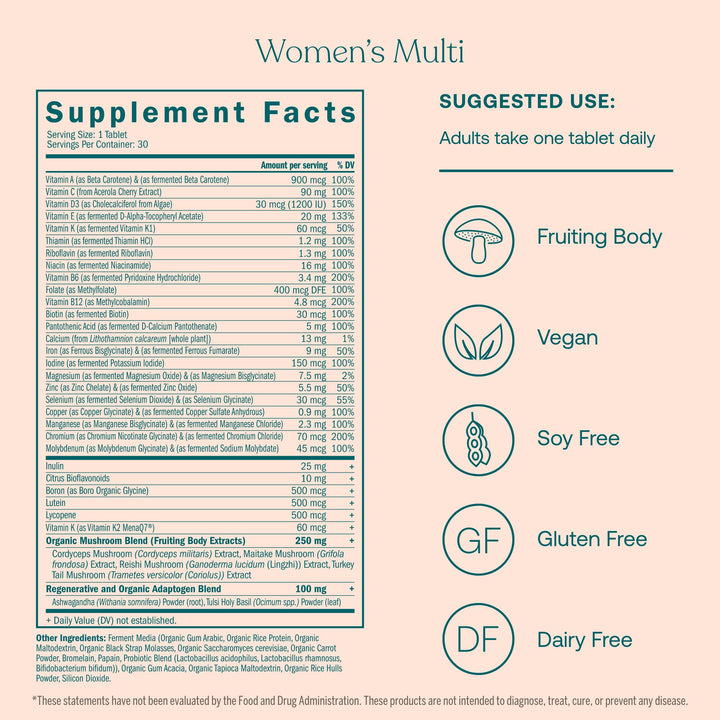 True Grace One Daily Men’s Multivitamin (30 Vegan Tablets) + One Daily Women’s Multivitamin (30 Vegan Tablets) - Non-GMO & Gluten Free - 30-Day Supply of Each