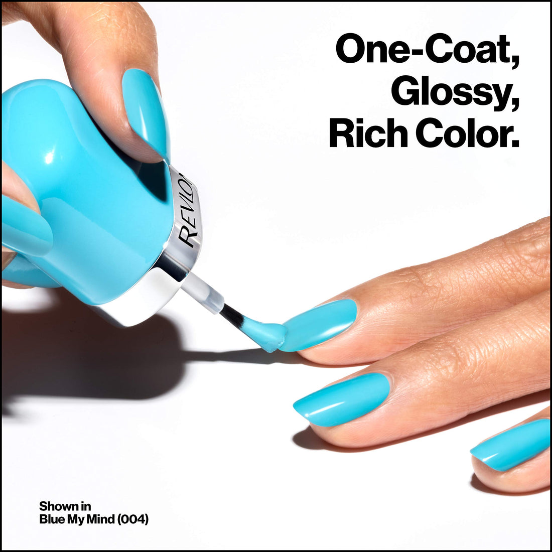 Ultra HD Snap Nail Colors, Natural Rich Glossy Nail Polish, 100% Vegan Formula, No Base and Top Coat Needed, 027 Think Pink, 0.27 fl. Oz.