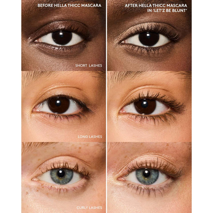 Fenty Beauty Hella Thicc Volumizing Mascara - 02 Let's Be Blunt (Brown) - 10 mL / 0.33 fl oz