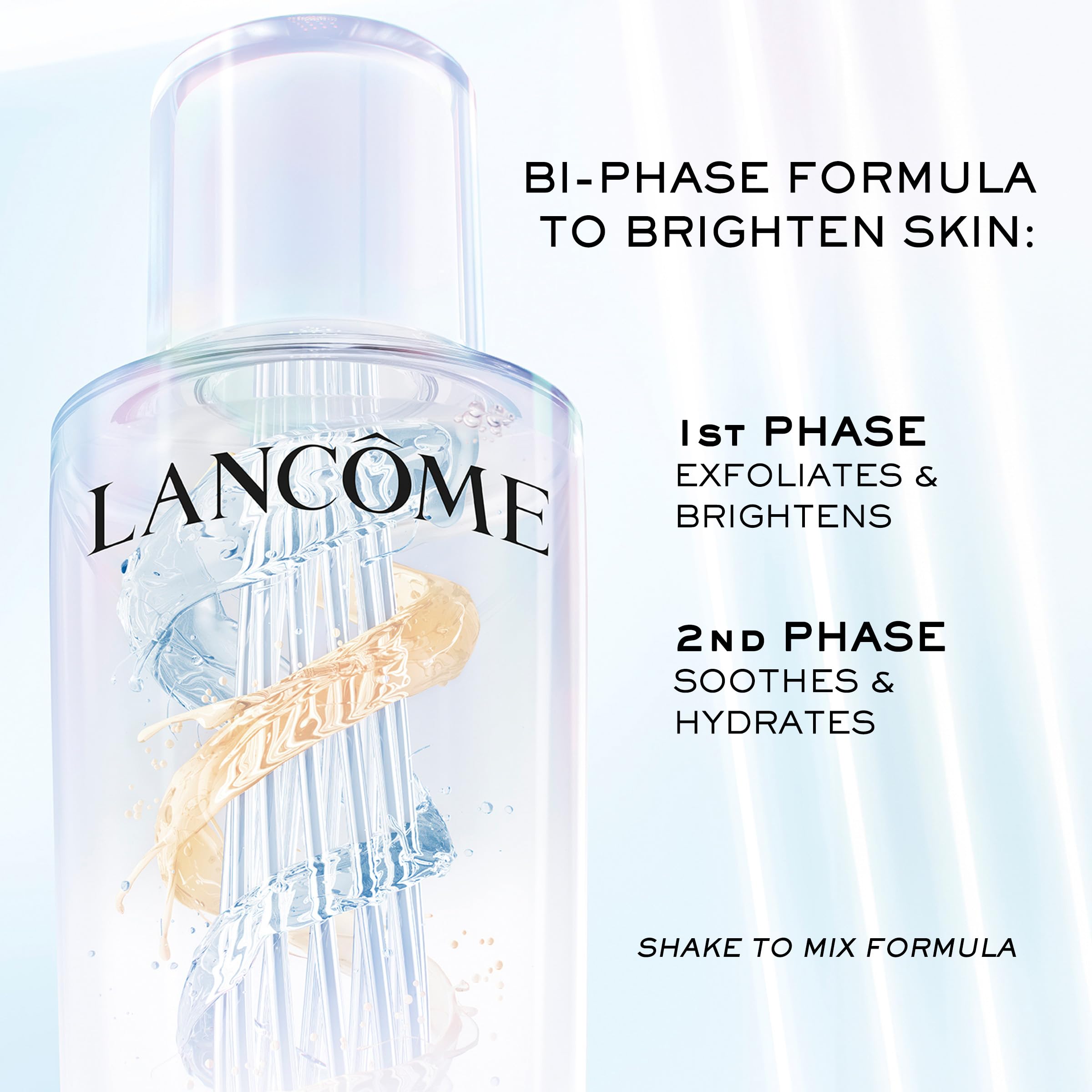 Lancôme Clarifique Double Treatment Essence - Exfoliating, Brightening & Soothing Facial Essence - with Salycilic, Glycolic & Lactic Acids - Improves Skin Radiance, Skin Tone Evenness & Hydration