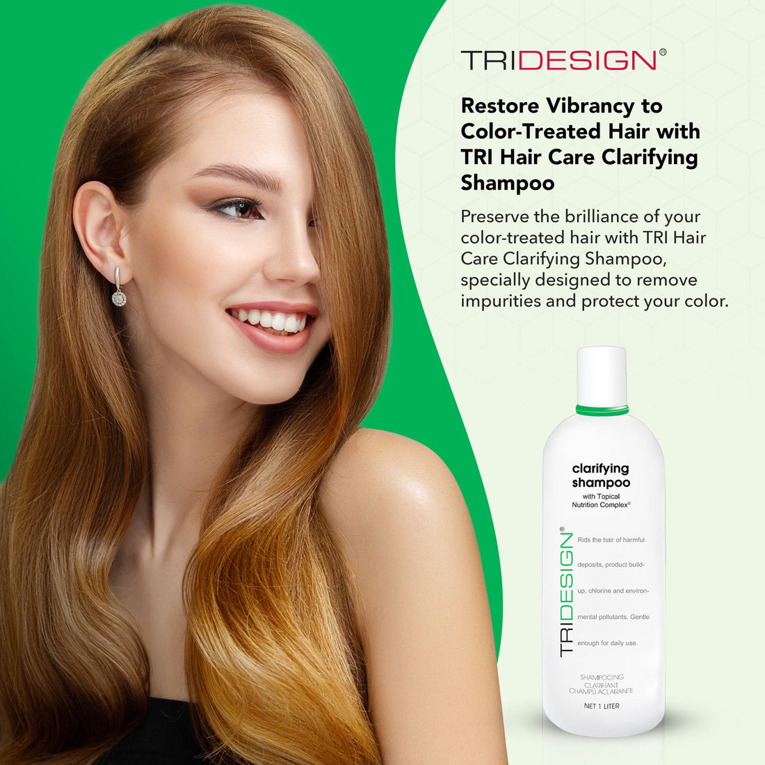 Tri Clarifying Shampoo, 34 Fluid Ounce