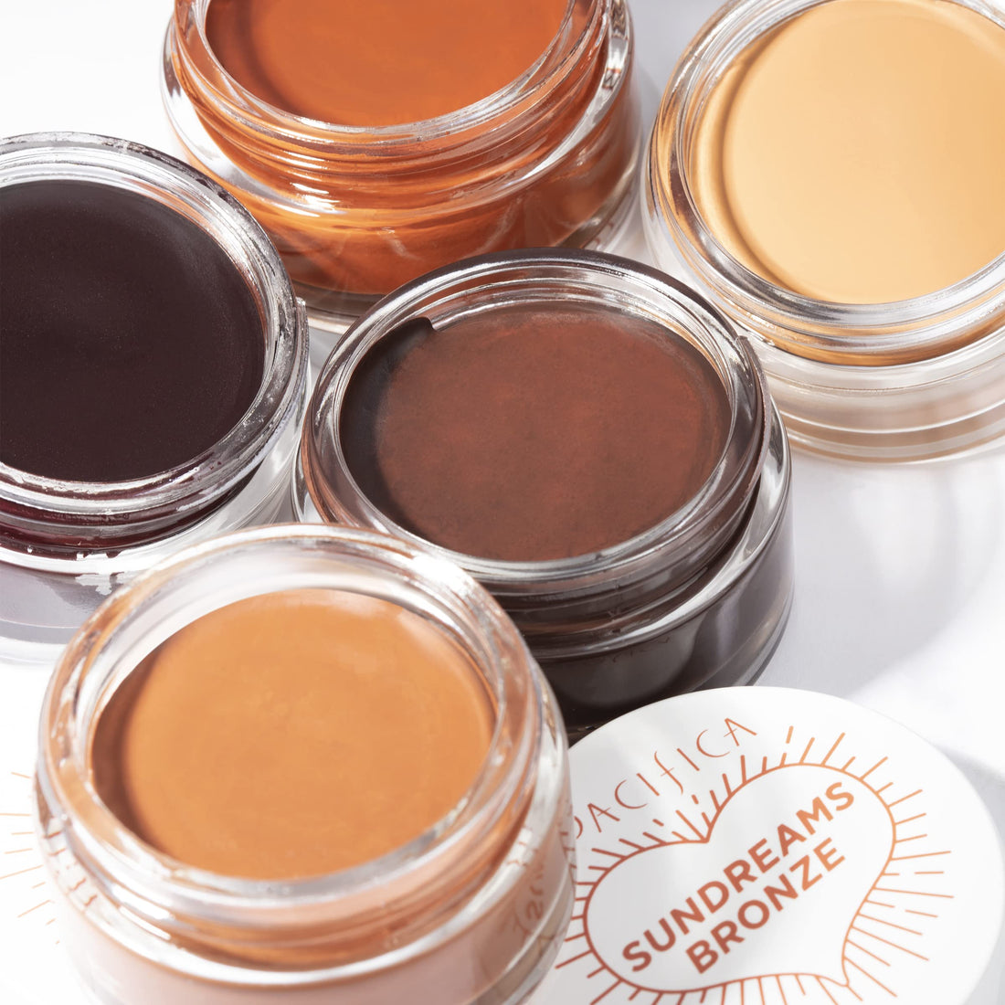 Pacifica Beauty | Sun Dreams Matte Cream Bronzer + Contour - Summer | High Pigmented Formula, Long-Lasting | Face + Body Makeup | Lightweight, Blendable, Buildable | Vegan, Talc-Free