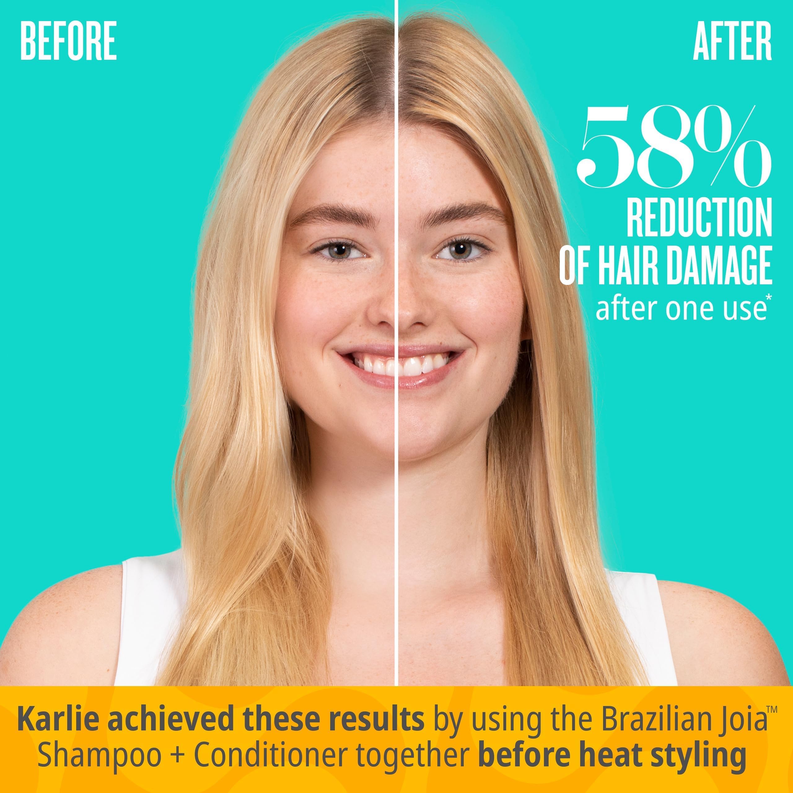 SOL DE JANEIRO Mini Brazilian Play Moisturizing Shower Cream Gel Body Wash + Brazilian Joia Damage Repairing Shampoo and Conditioner Set