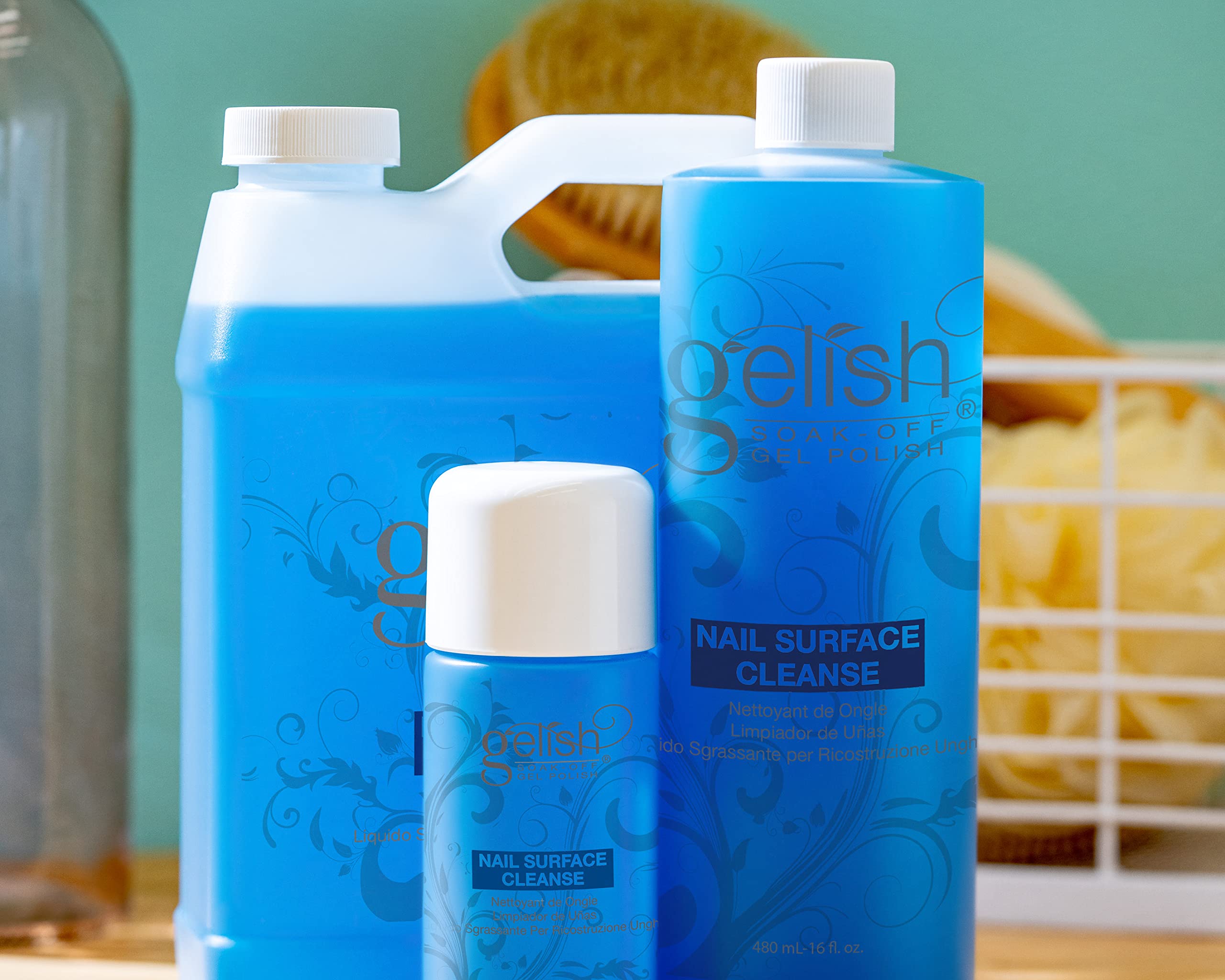 Harmony Gelish Nail Surface Cleanse Gel, 120 ml