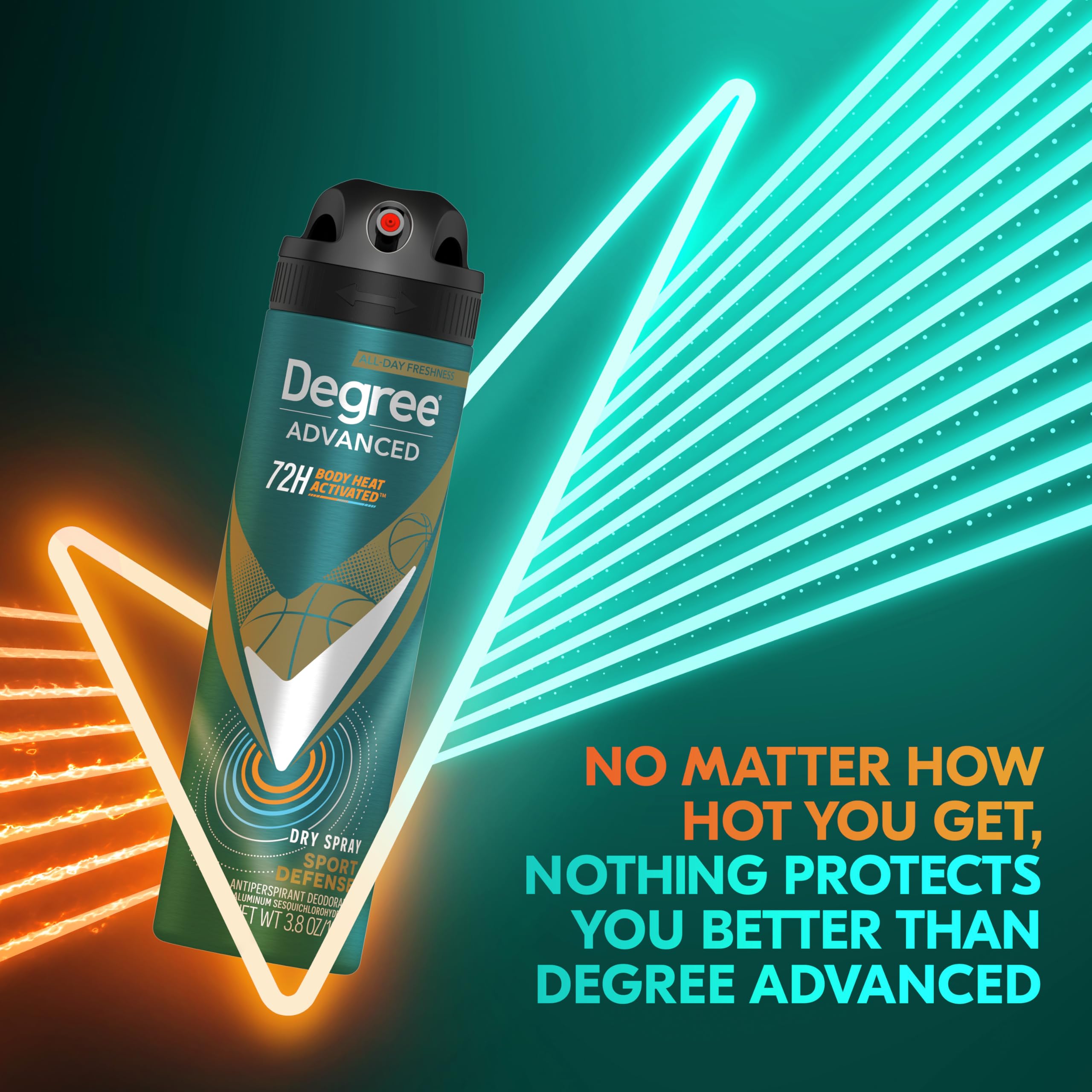 Degree Men Dry Antiperspirant Spray 3.8 Ounce Sport Defense