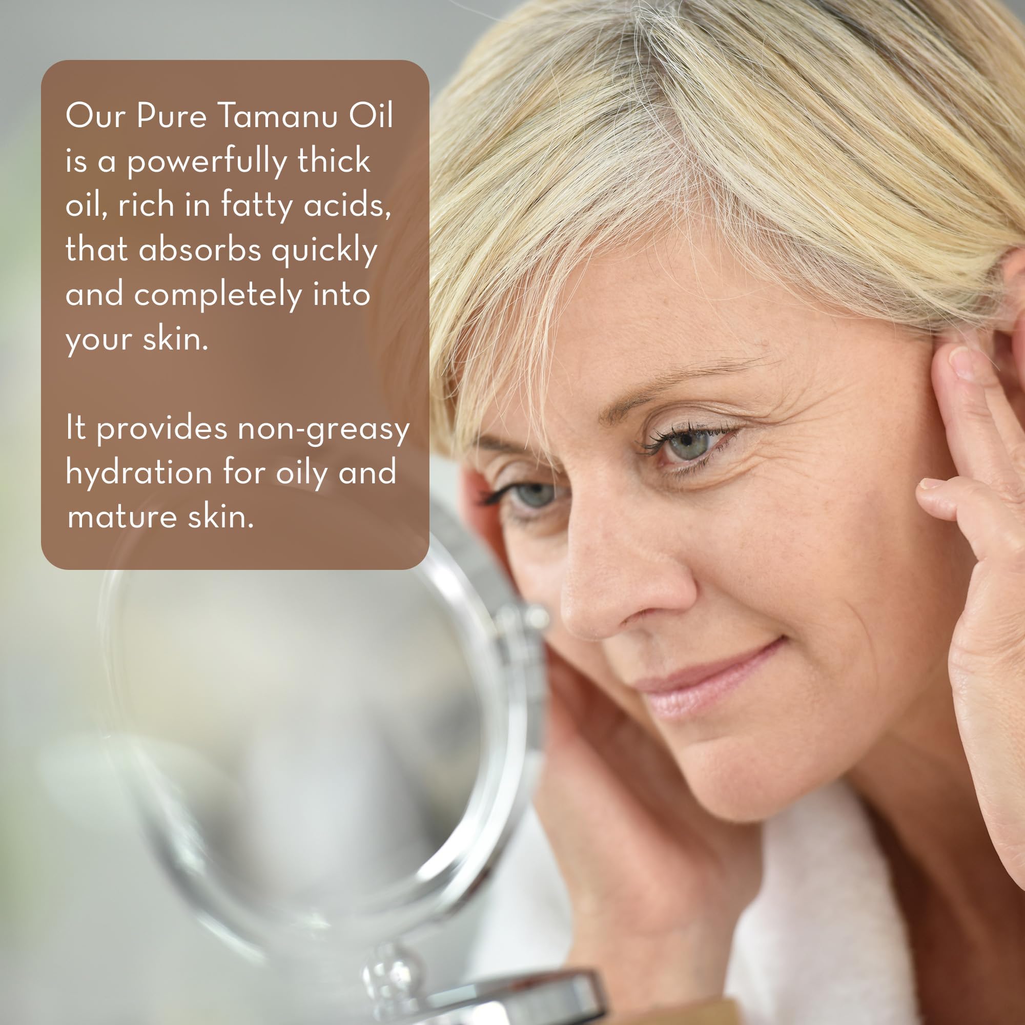 Pure Body Naturals Cold Pressed Tamanu Oil, 4 Fl Oz - Calms Irritated Skin - Moisturises Dry Scaly Skin