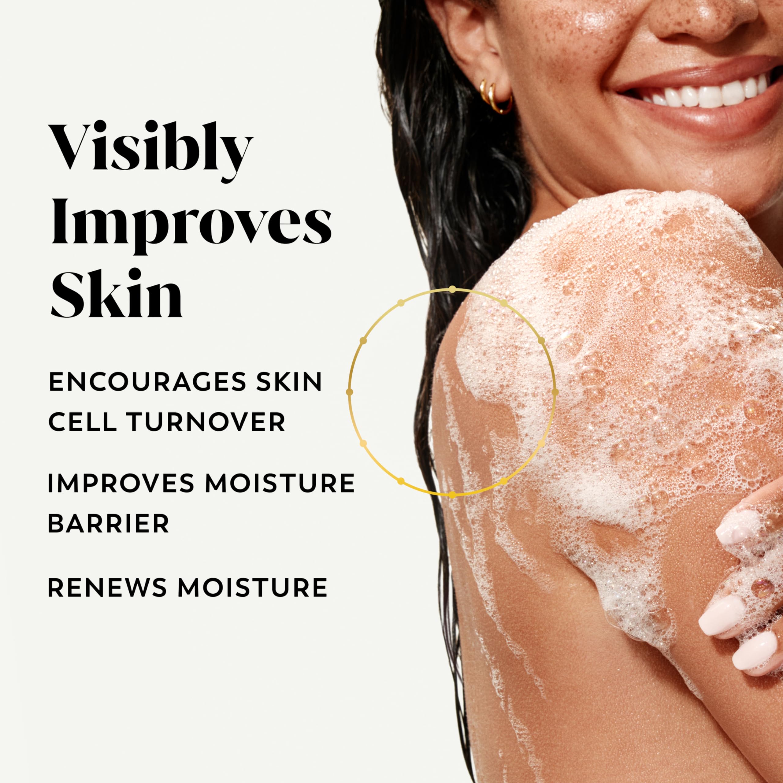 Olay Body Wash for Women, Intensely Hydrating, Hyaluronic Acid Serum Complex, Renews Moisture, Vitamin B3 Lameller Technology, For All Skin Types, 26 fl oz