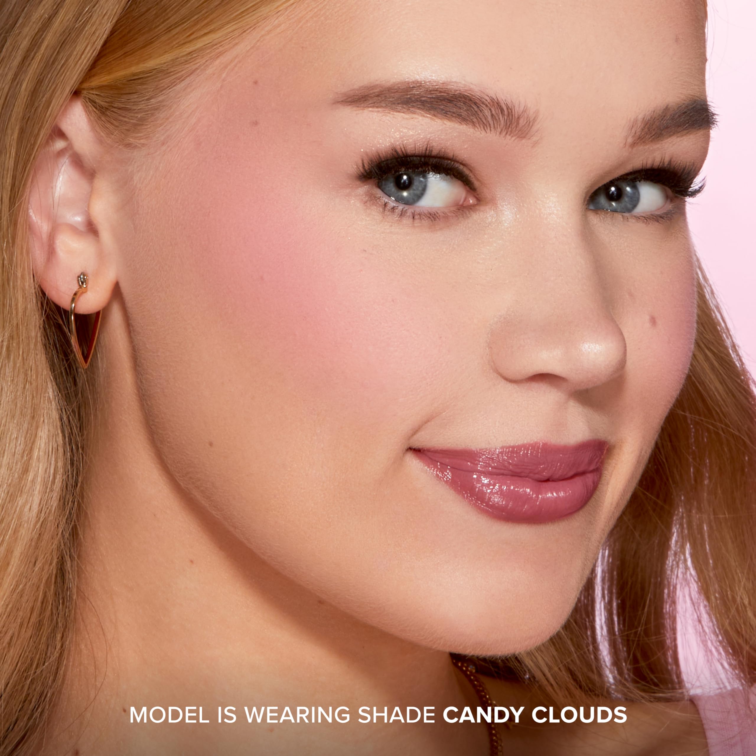 Too Faced Cloud Crush Blush | Buildable, Blendable, High Pigment Color, Vegan + Cruelty Free, 0.17 oz, Candy Clouds