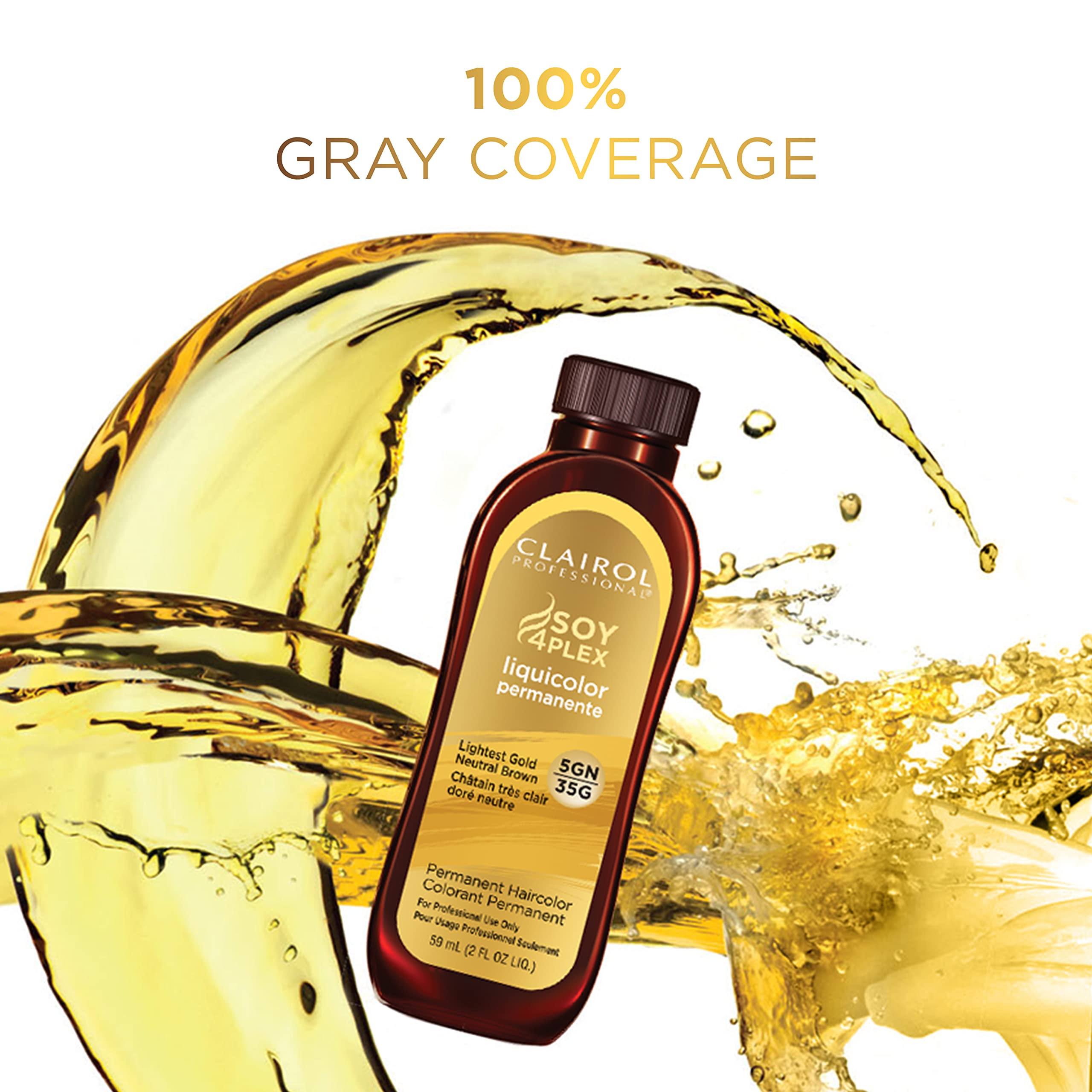 Clairol Professional Permanent Liquicolor for Hair, 9aa-bv Light Blonde Blue, 2 oz.