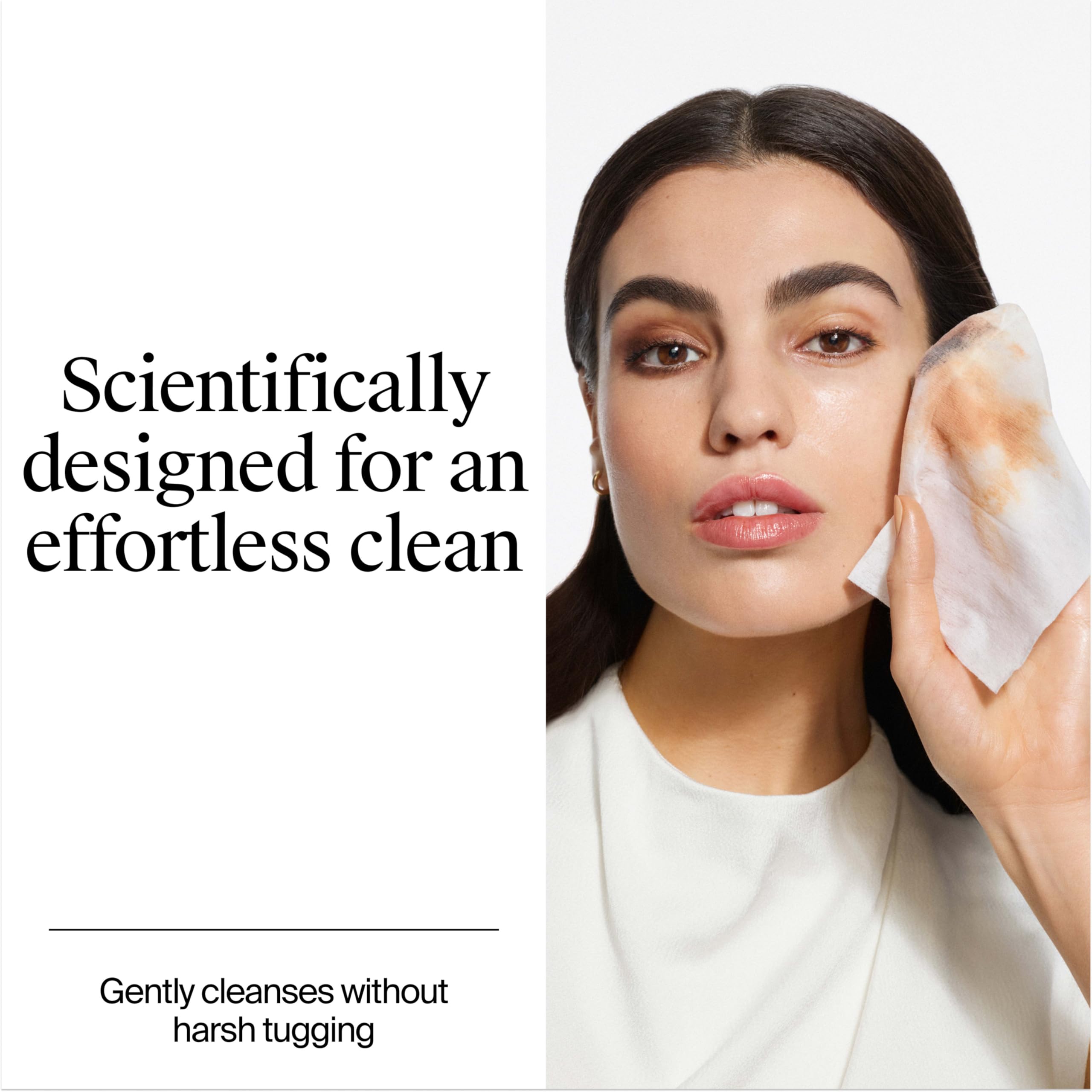 Neutrogena Makeup Remover Night Calming Cleansing Towelettes, Disposable Nighttime Face Wipes to Remove Dirt, Oil & Makeup, 25 ct