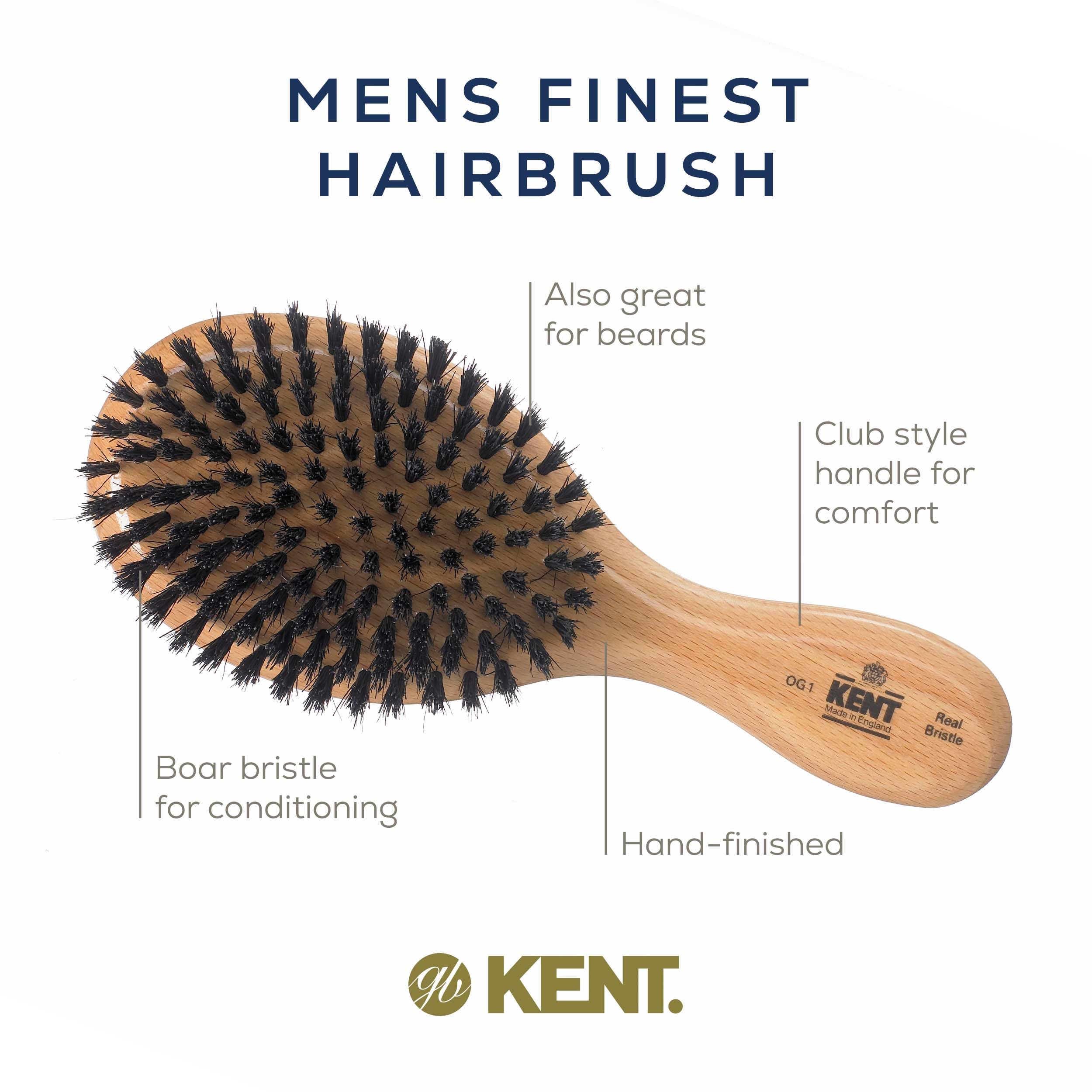 Kent OG1 Hair Brush