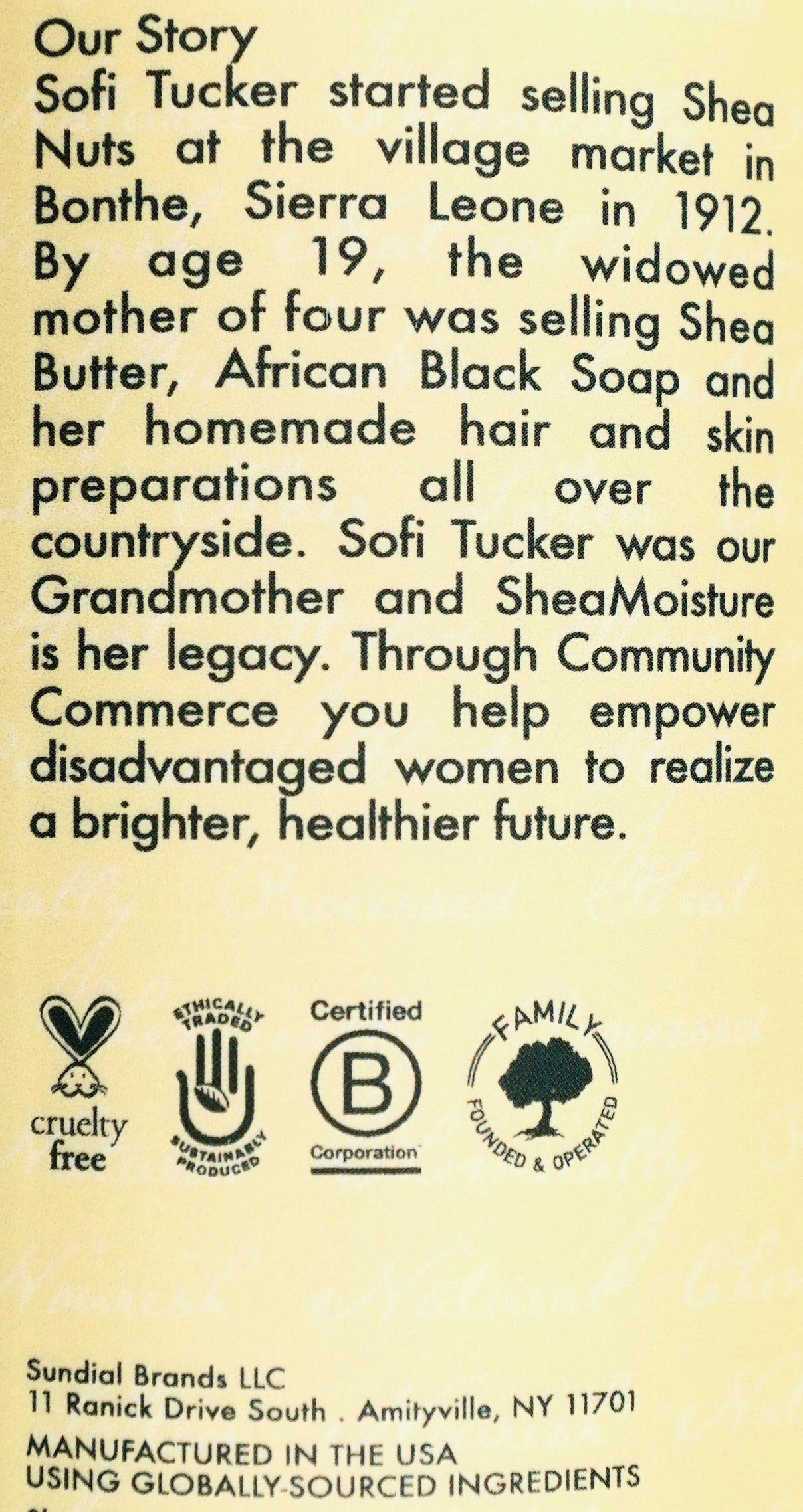 Shea Moisture Jamaican Black Castor Oil Strengthen & Restore Conditioner, 33.8 fl oz