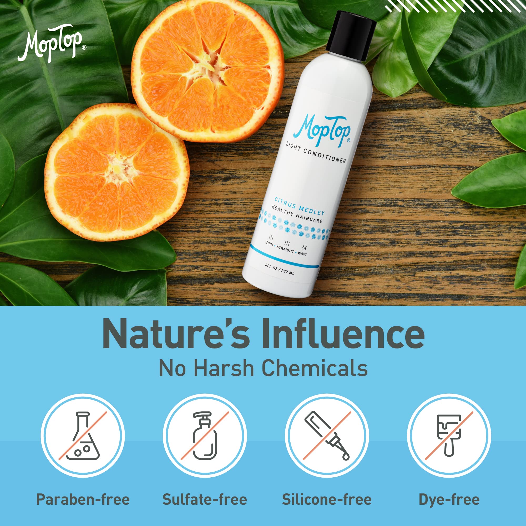MopTop - Light Conditioner Citrus Medley - 8 oz.