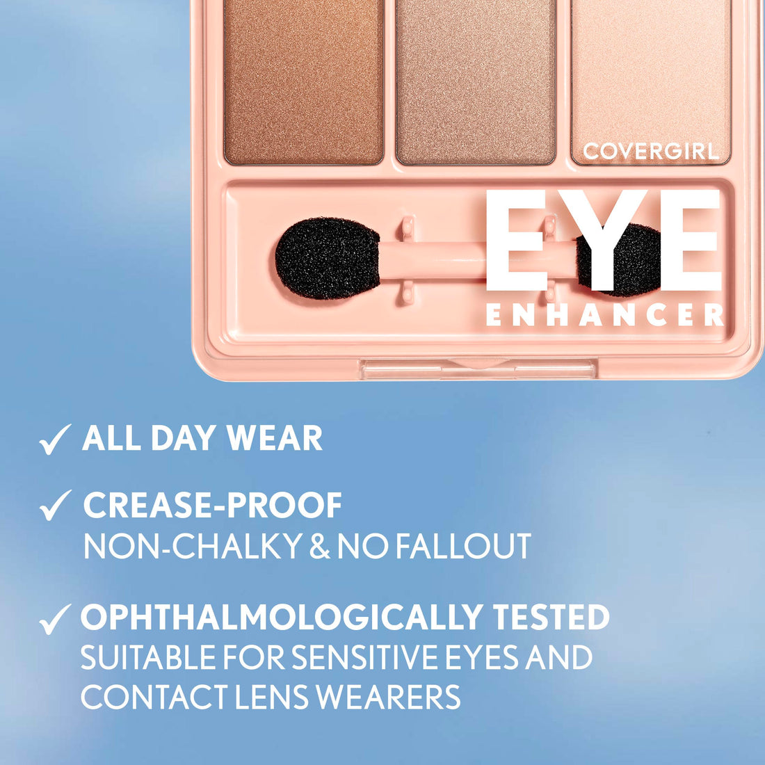 CoverGirl Eye Enhancers 3 Kit Shadow, Cafe Au Lait 105, 0.14 Ounce Packages by COVERGIRL
