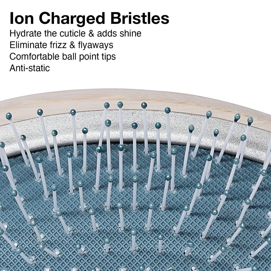 Olivia Garden Ã‚Olivia Garden EcoHair Paddle Eco-Friendly Bamboo Hair Brush EH-DET (Detangler)