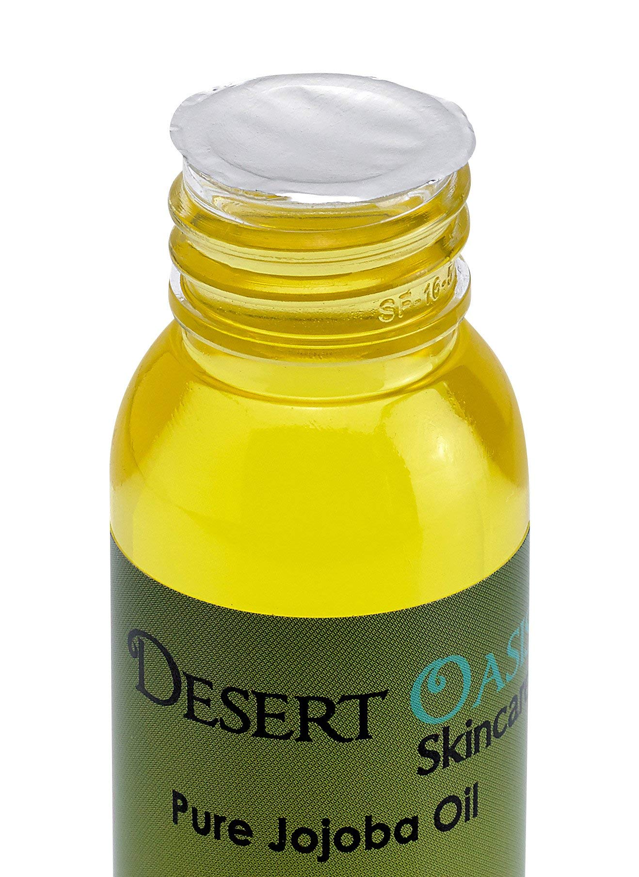 100% Pure Golden Jojoba Oil, 4 fluid oz (118 ml), Cold Pressed, Not deodorized, All natural with spray applicator, Grown and pressed in USA