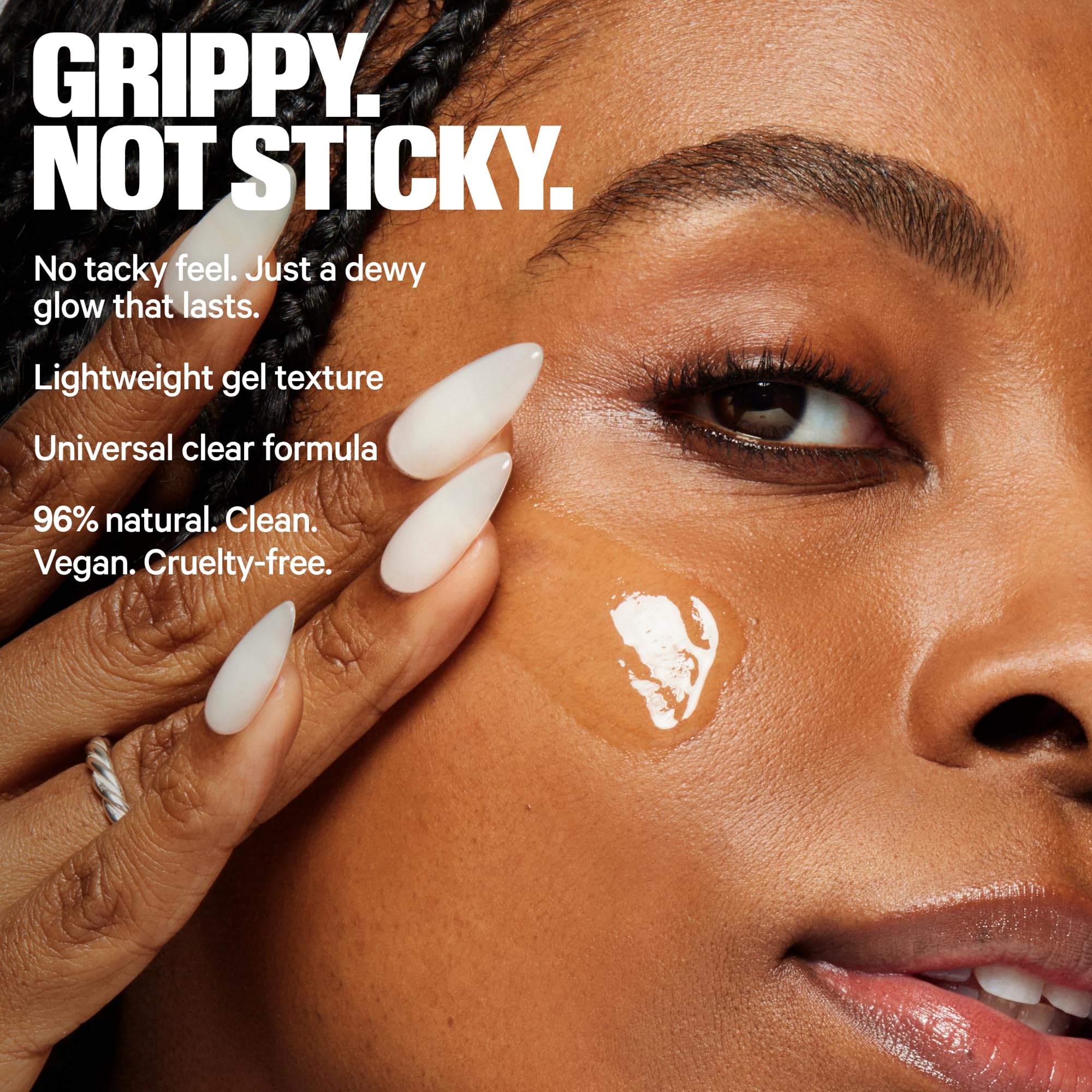 Milk Makeup Hydro Grip Primer with Hyaluronic Acid + Niacinamide – Hydrating Face Primer Grips Makeup for Up to 12 Hours – Silicone-Free, Lightweight Gel with Dewy Finish – 1.52 oz