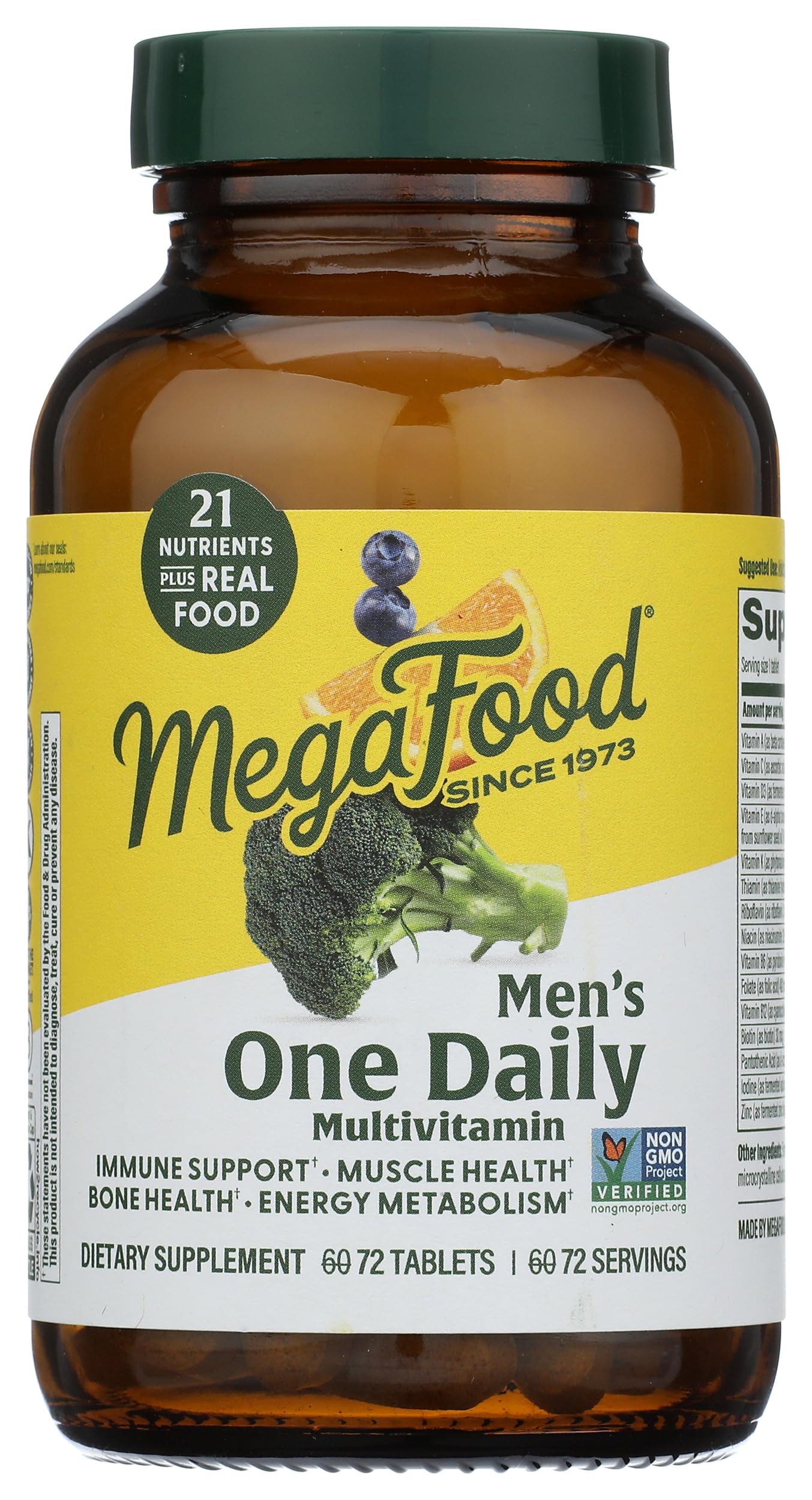 MEGAFOOD Men's One Daily, 72 CT