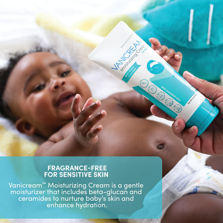 Vanicream Moisturizing Cream for Baby, 6 Oz, Gentle, Hydrating Baby Lotion with Beta-Glucan & Ceramides, Formulated without Common Irritants for Sensitive Skin, All Ages