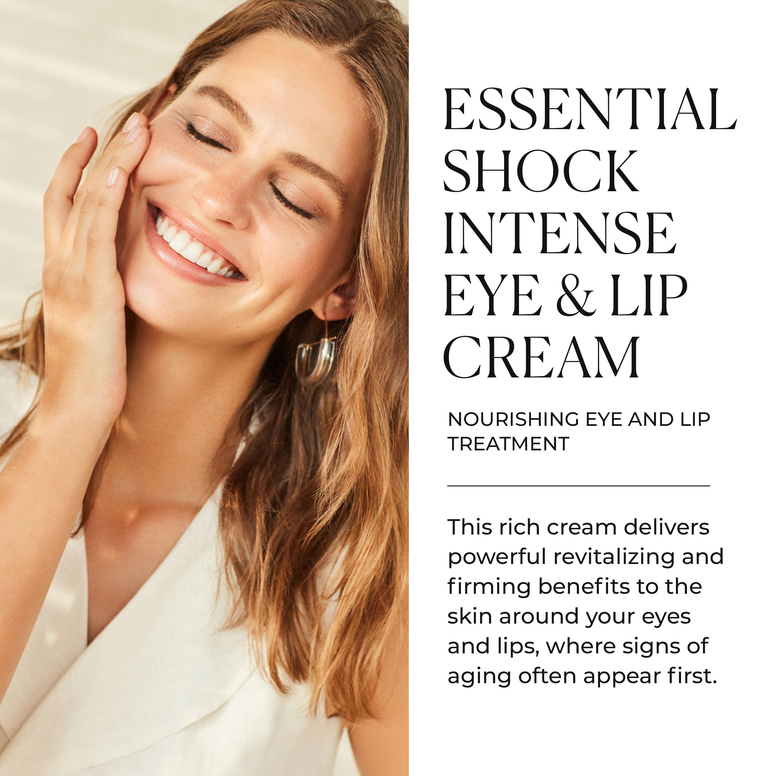 Essential Shock Intense Eye & Lip Cream SPF 15 15ml/0.15oz