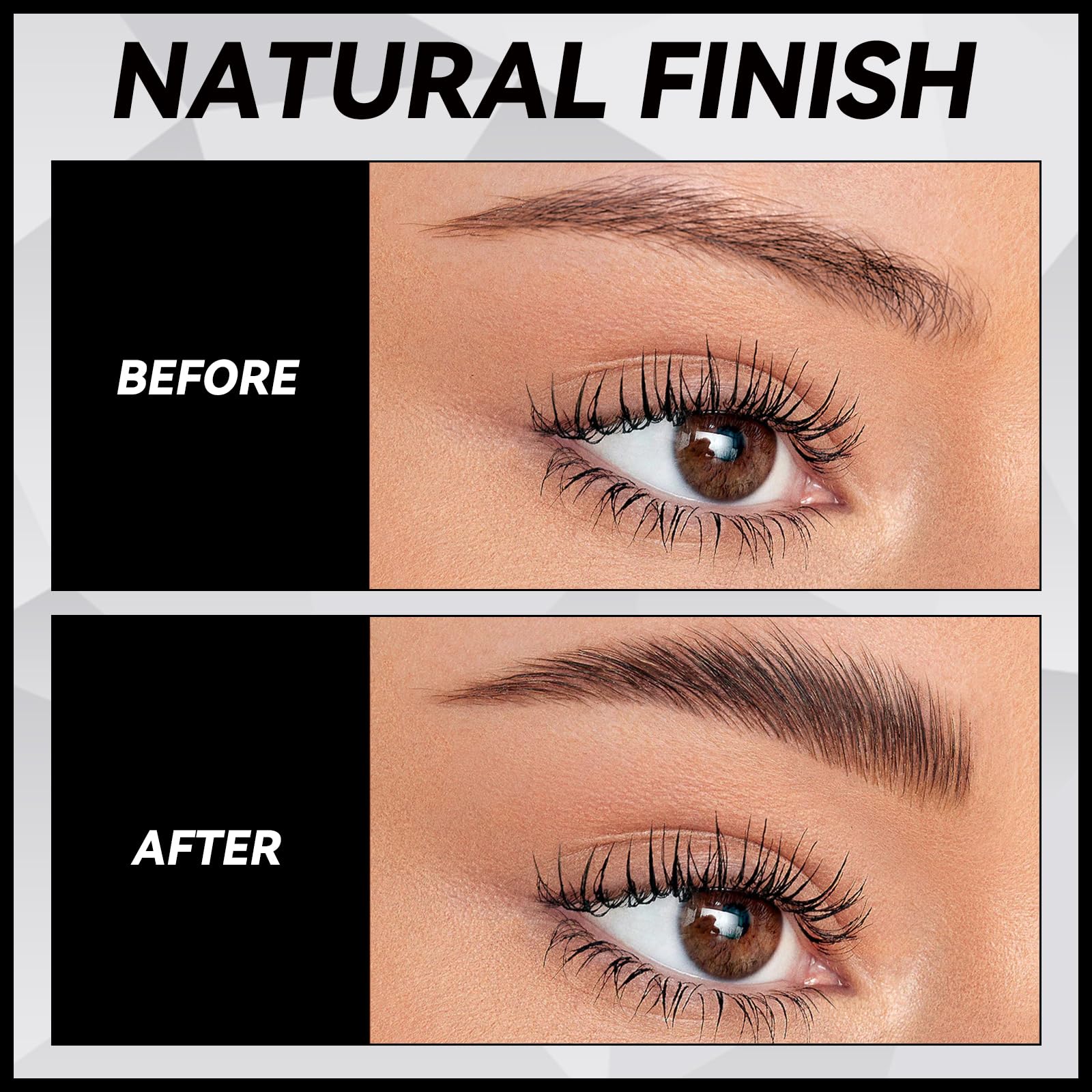 Teenanseen Eyebrow Gel, Long-Lasting Brow Gel for Styling and Sculpting, Waterproof Eyebrow Wax Kit For Holding Brows In Place, Clear Brow Gel Without Residue, Eyebrow Glue for 3D Brow Freeze 1 Pack