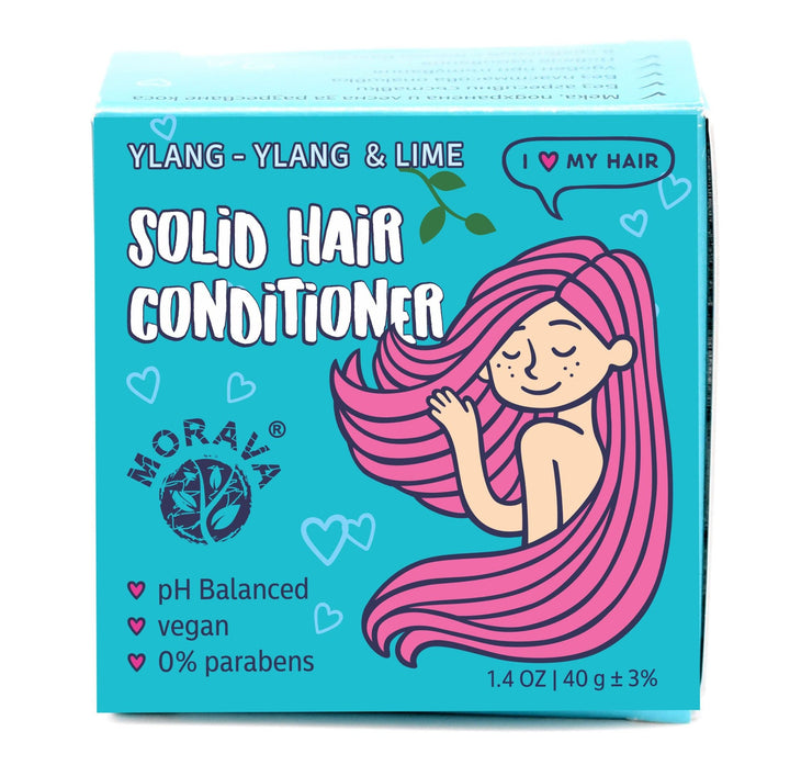 Morava Conditioner Bar: Hair Growth Promoter, Thickening & Moisturizing, Shiny & Strong, Restores Damaged Hair, Sulfate & Silicone Free, Vegan (for all hair types)