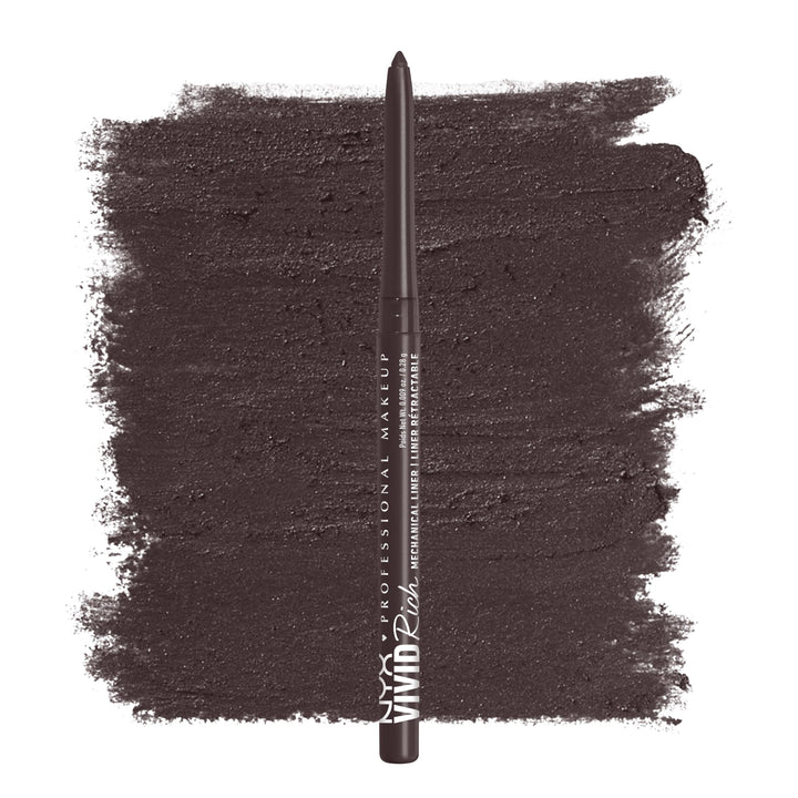 Nyx Professional Makeup Retractable Eye Liner, Brown, 0.34g