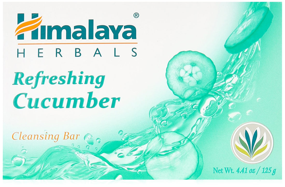 Himalaya Herbal Healthcare Refreshing Cucumber Cleansing Bar, 4.41 Ounce