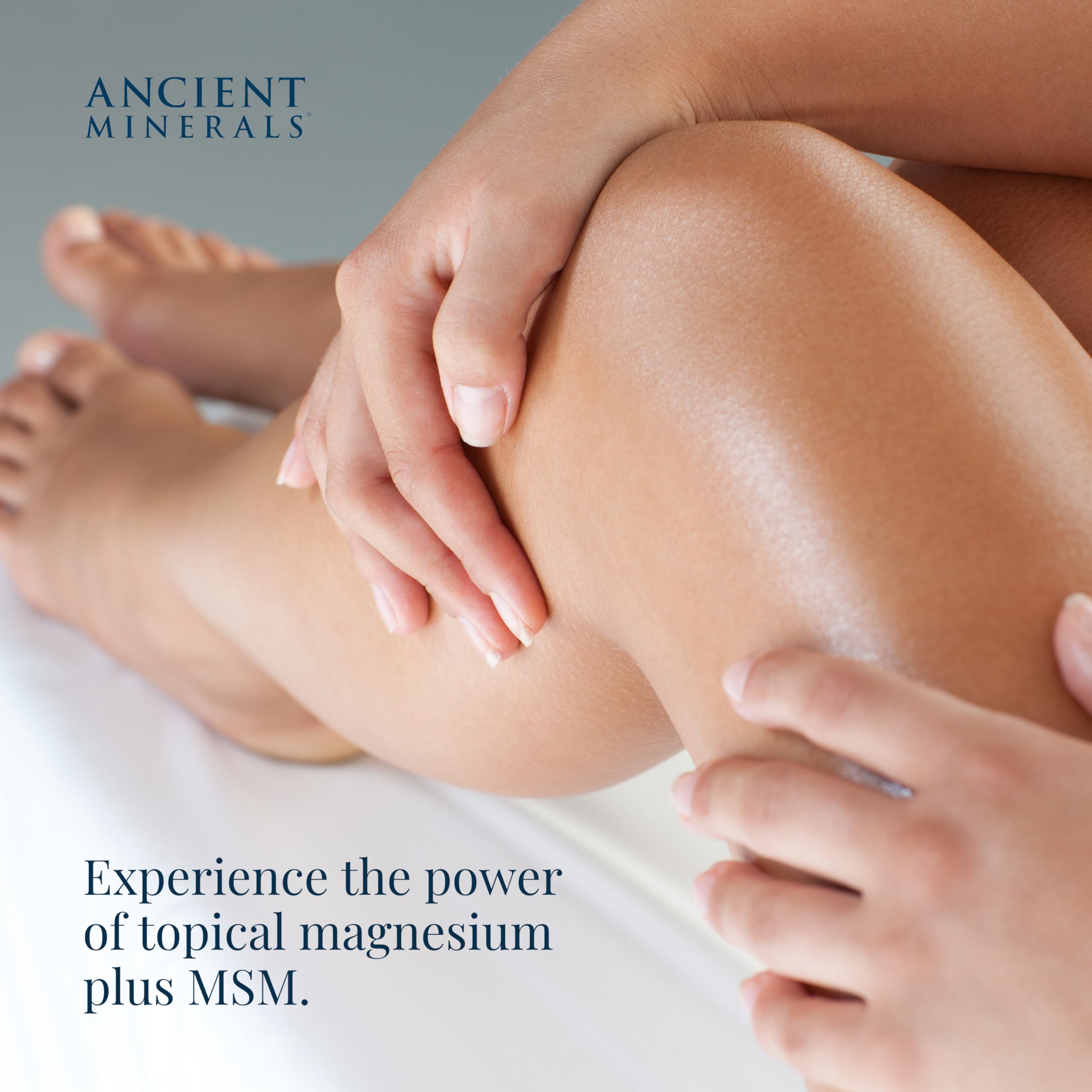 Ancient Minerals Magnesium Oil Spray Bottle of Pure Genuine Zechstein Magnesium Chloride - Topical Magnesium for Skin Application (8oz)