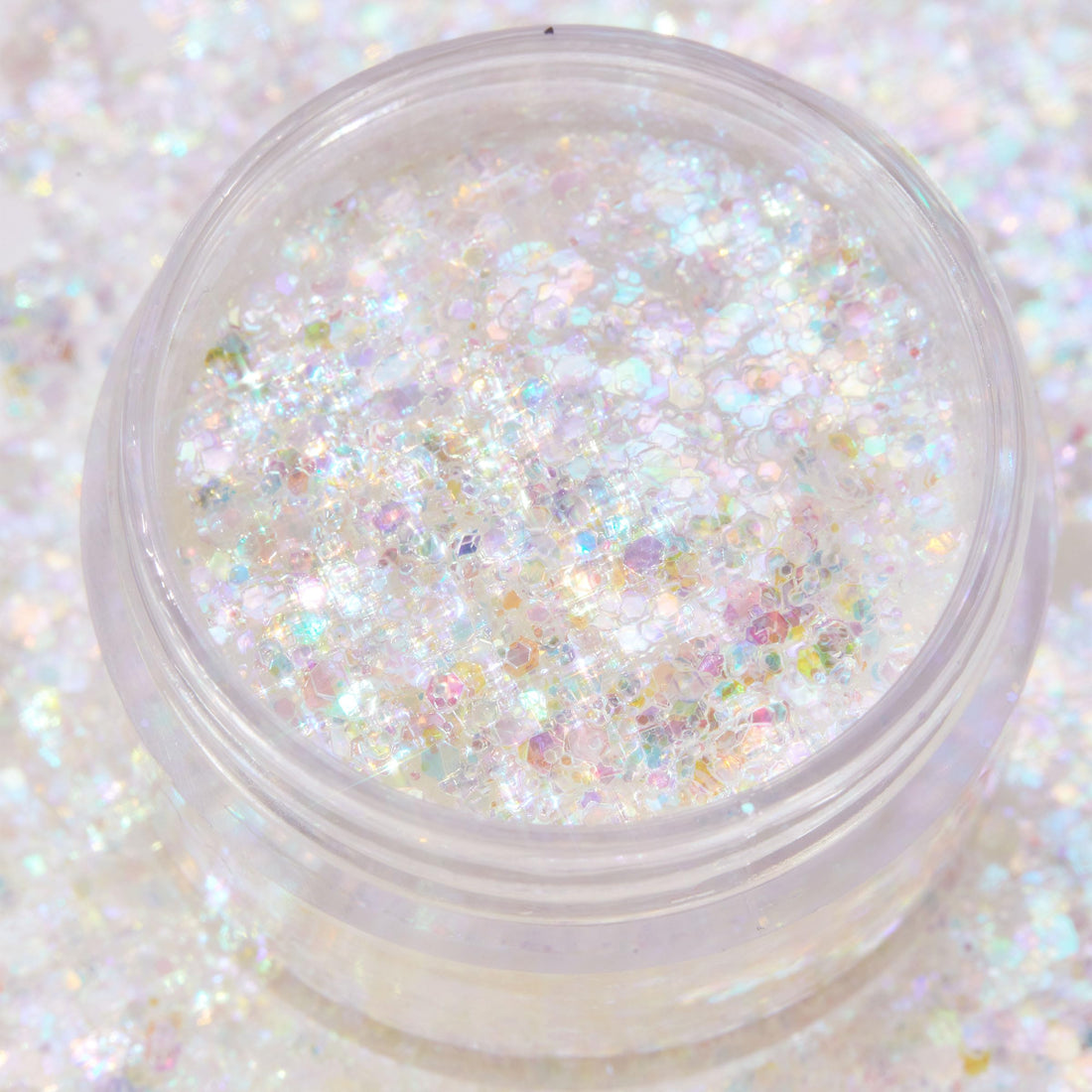 ColourPop Glitterally Obsessed Body Glitter Gel - Multi-Colored Glitter Makeup Made with an Adhesive Gel Formula - Easy to Use & Mess Free - Disco Lady (0.06 oz)