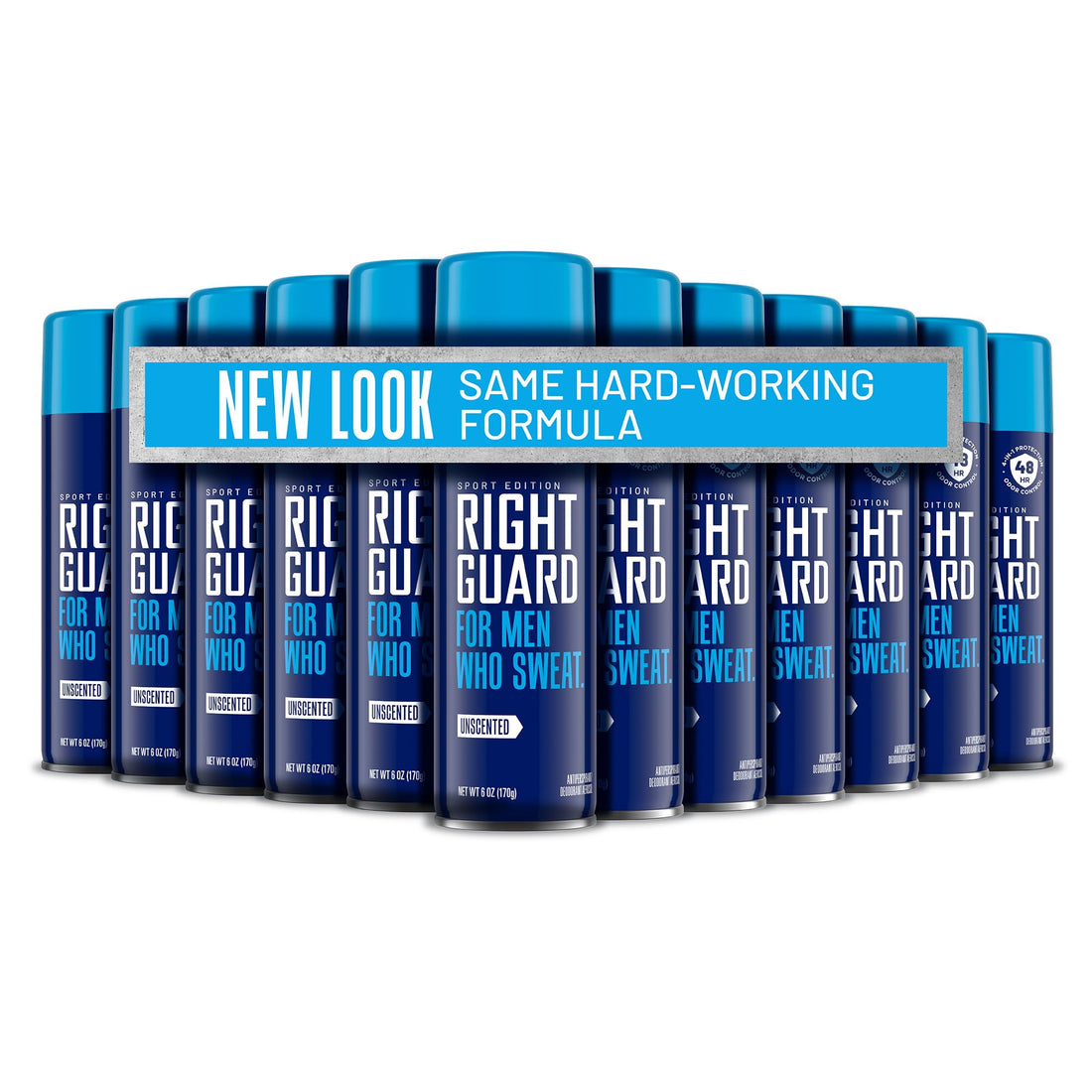 Right Guard Sport Antiperspirant Aerosol, 6 Ounce (Pack of 12)