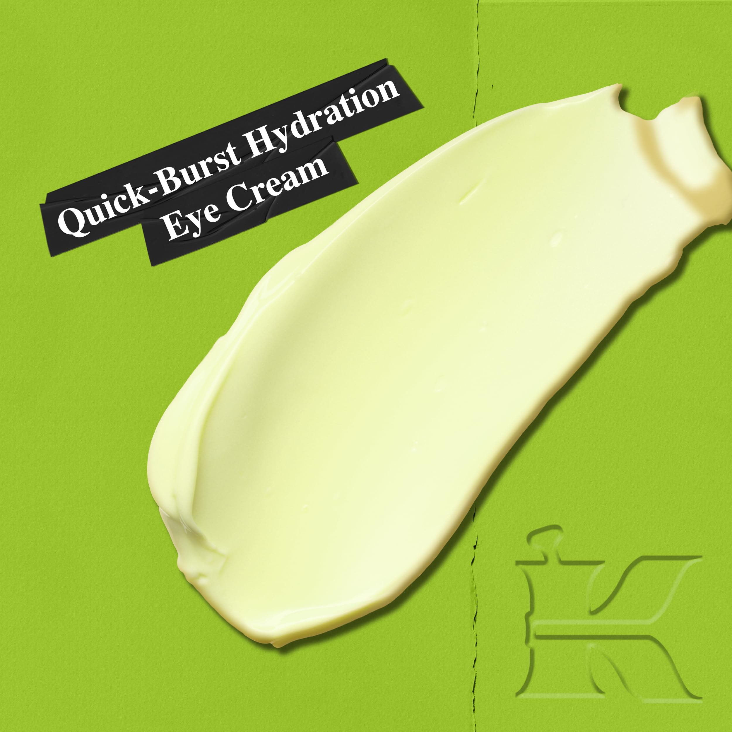 Kiehl's Avocado Eye Treatment, Nourishing and Hydrating Eye Cream, Avocado Oil and Caffeine to Energize and Invigorate Skin, Tired Eyes, 99% Naturally Derived Formula - 0.5 fl oz