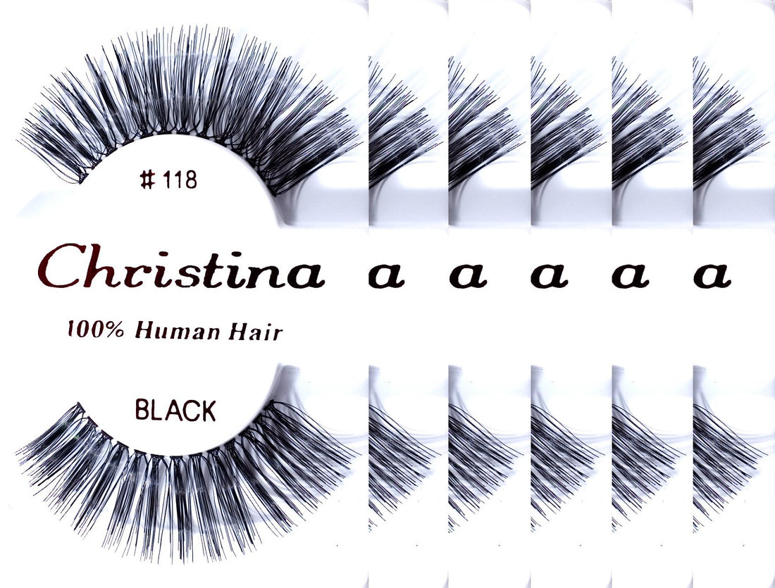 6packs Eyelashes - #118 (Christina)