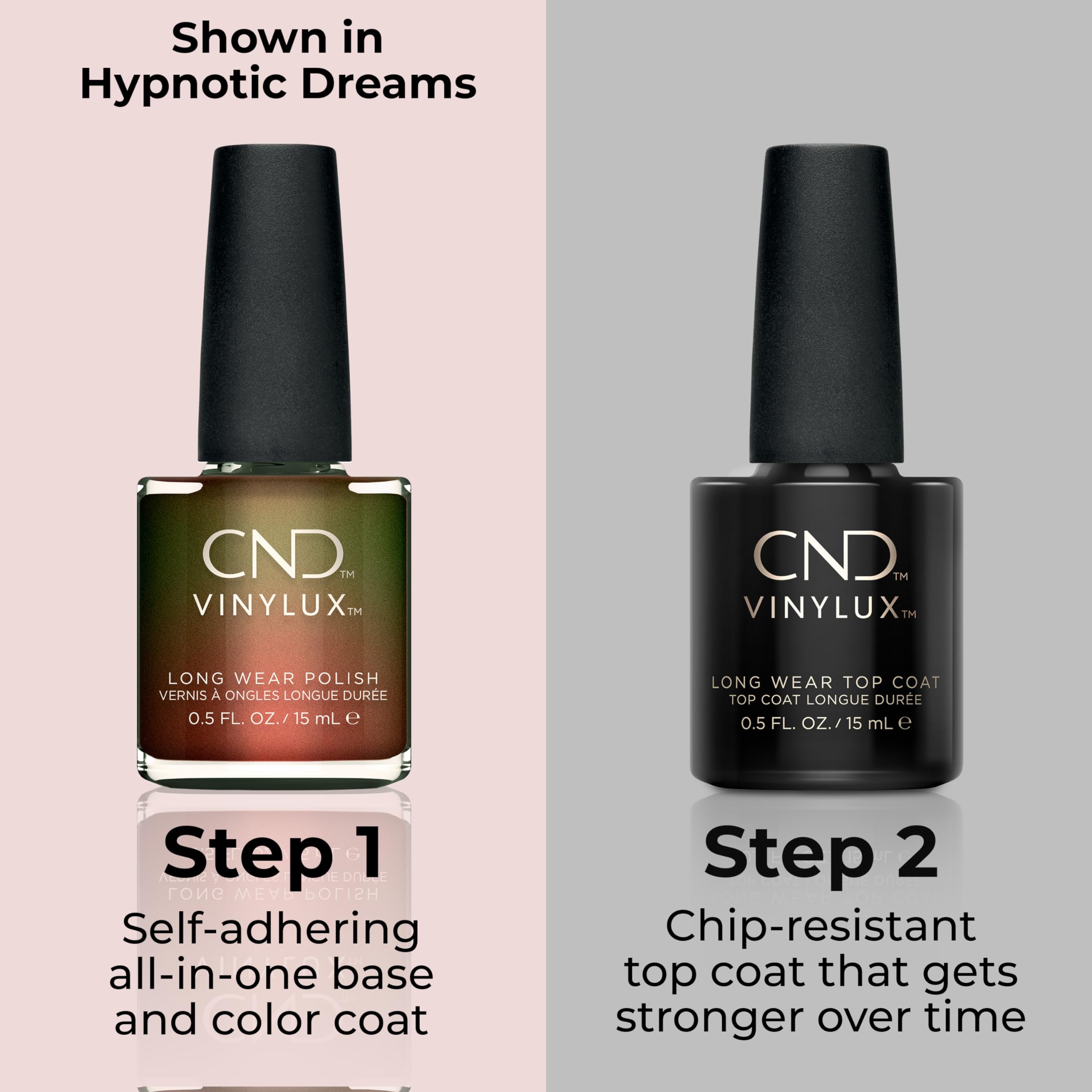 CND VINYLUX Untitled Bronze Pack of 1x 15ml