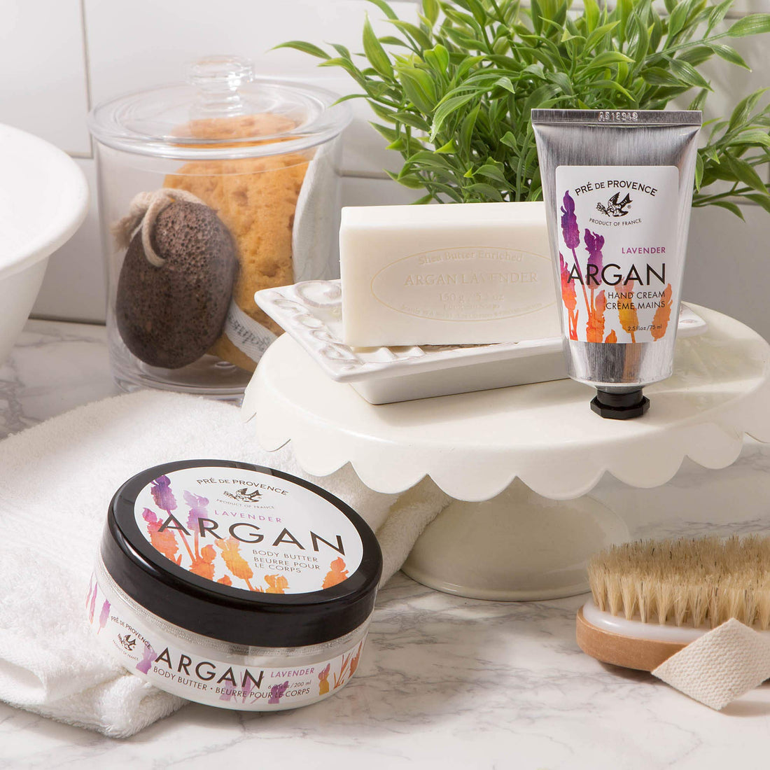 Pre de Provence Ultra-Hydrating Moroccan Argan Oil Hand Cream - Lavender