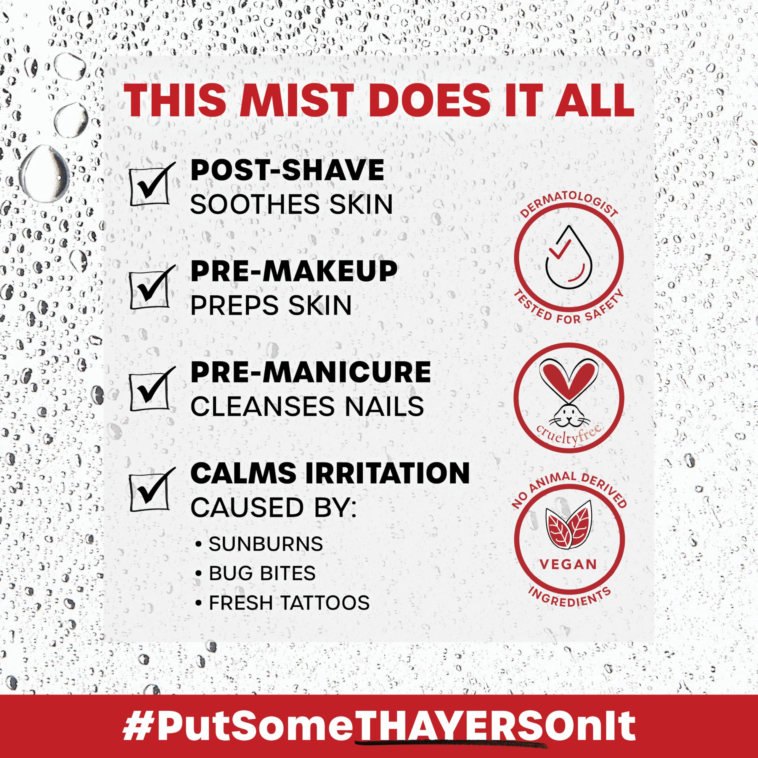 THAYERS Alcohol-Free Rose Petal Witch Hazel Facial Mist Toner - 3oz